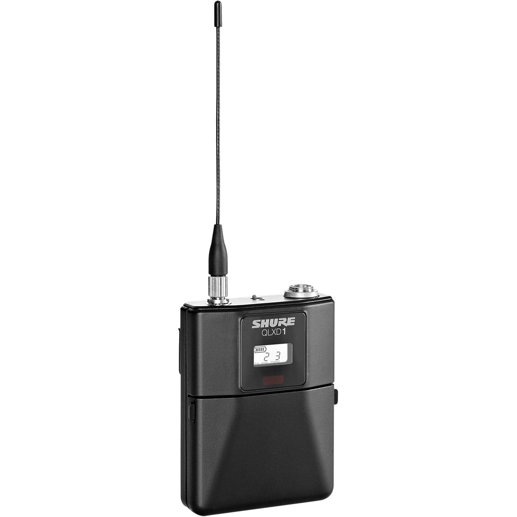 Shure QLXD1 Digital Wireless Bodypack Transmitter (G50: 470-534 MHz)
