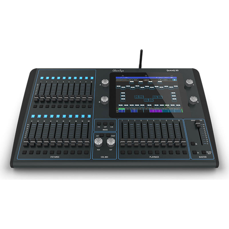 Chamsys QuickQ 20 2-Universe Compact Lighting Console