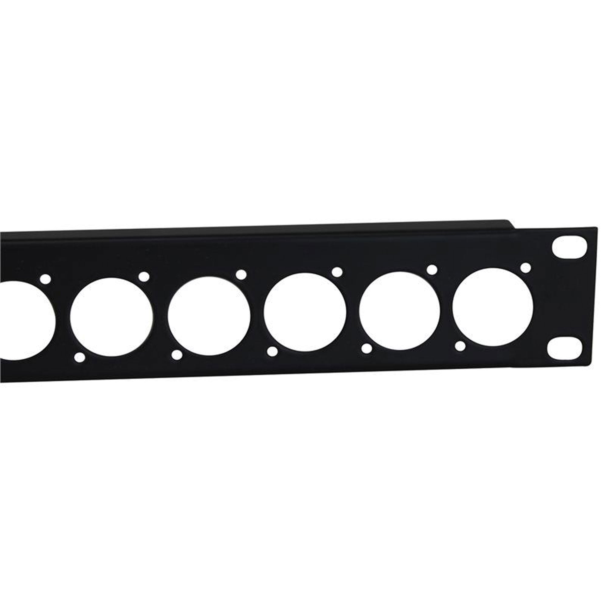 Penn Elcom R1269/1UK/16 Rack Panel Punched for Neutrik D-Style Connectors (1U, 16 Hole)