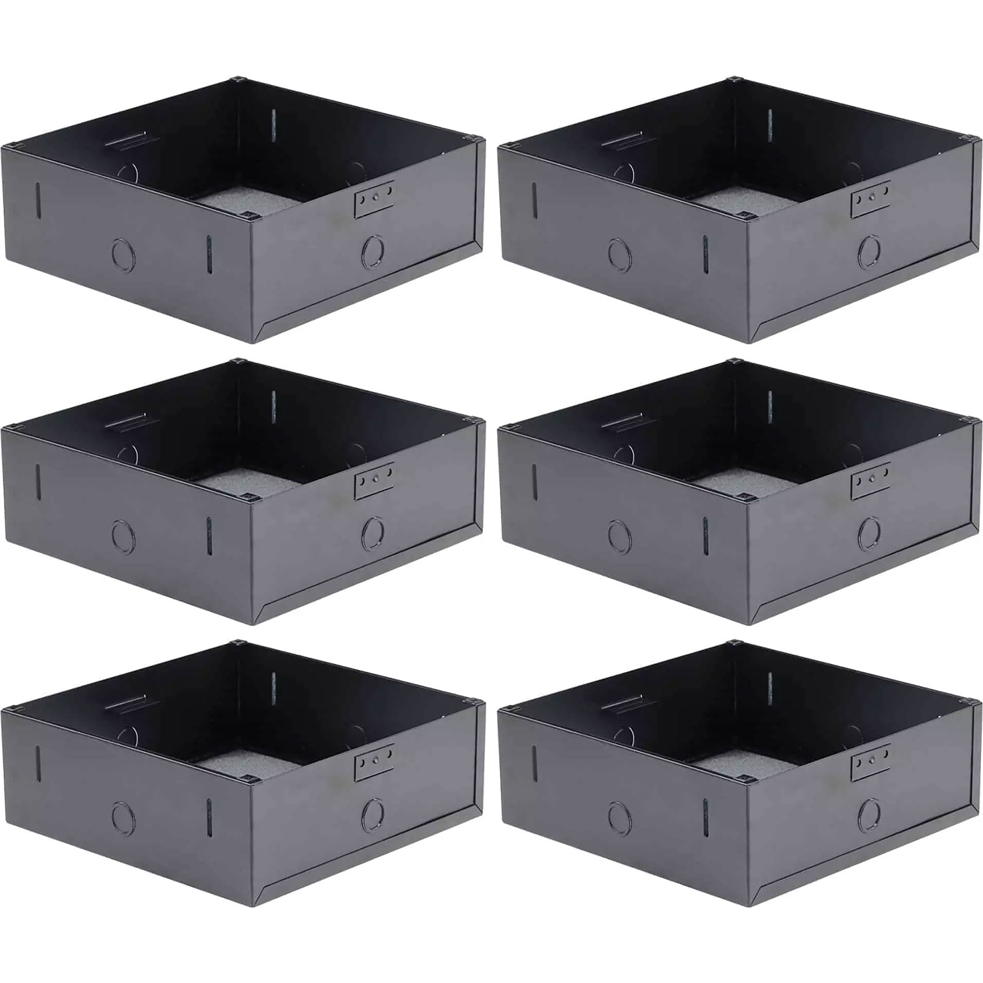 Lowell RE1175-T Steel Enclosure for 8" Speaker, Recessed (6 Pack)