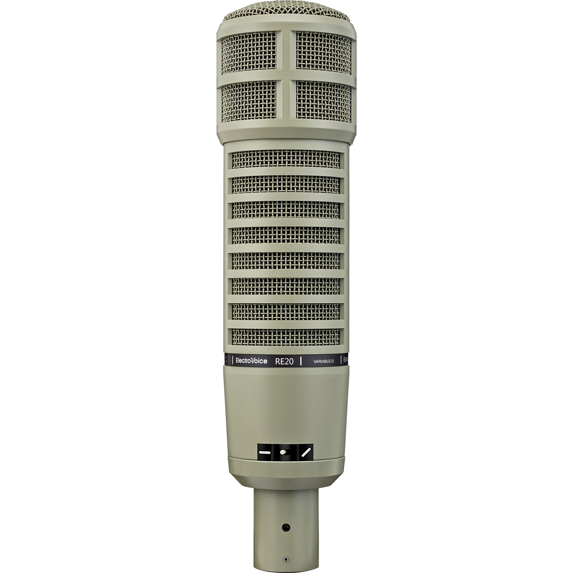 Electro-Voice RE20 Broadcast Announcer Microphone with FREE 20' XLR Cable (Fawn Beige)