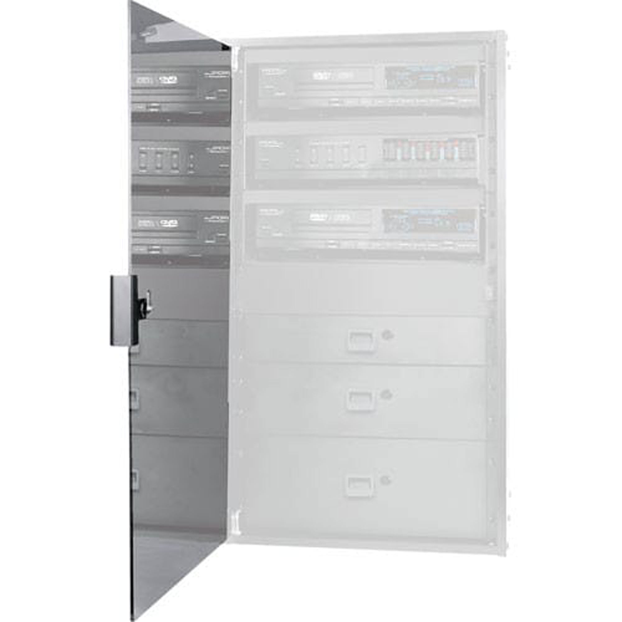 Middle Atlantic RK-GD16 Smoked Tempered Glass Rack Door 16U Image 2