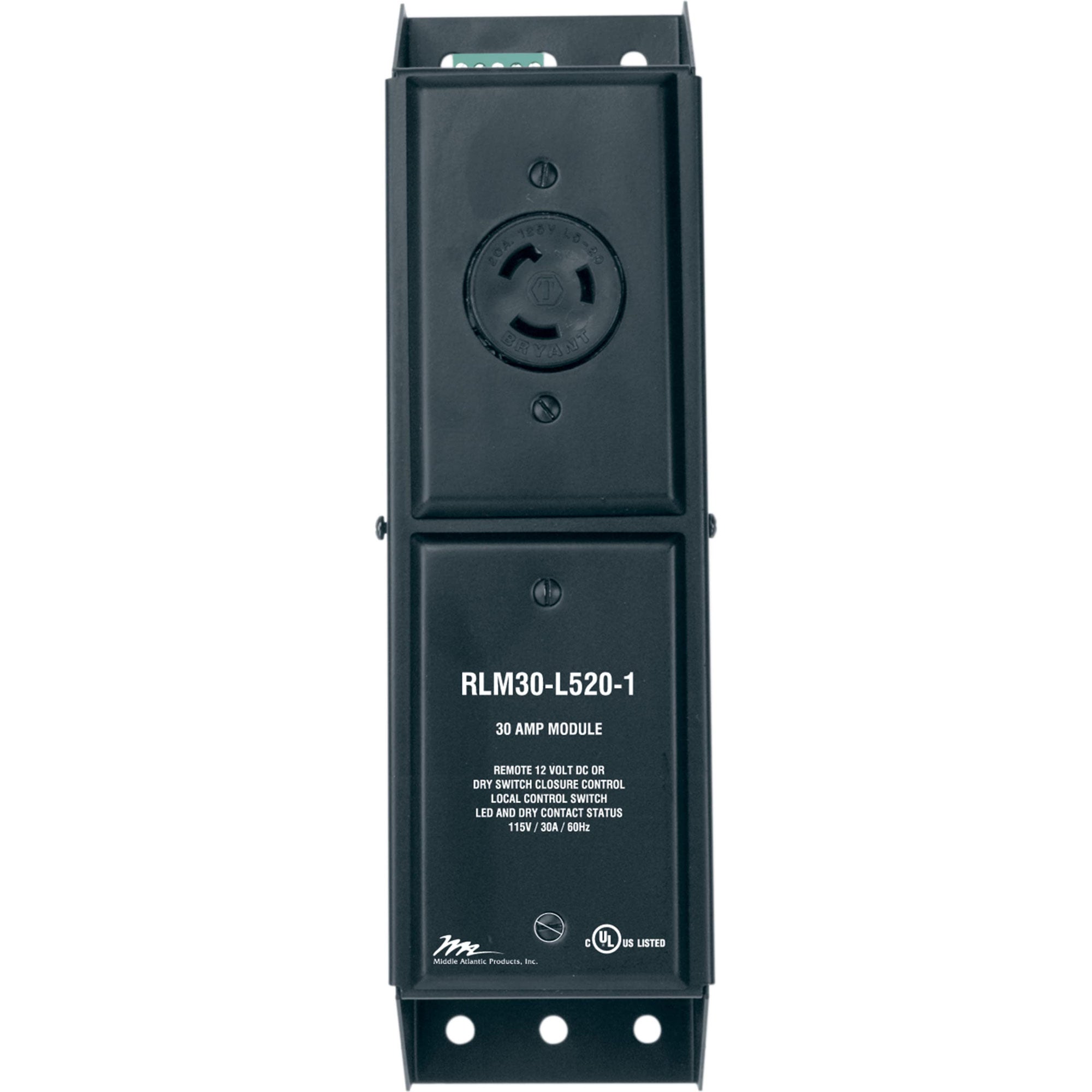 Middle Atlantic RLM30-L520-1 Stand-Alone MPR Power Module