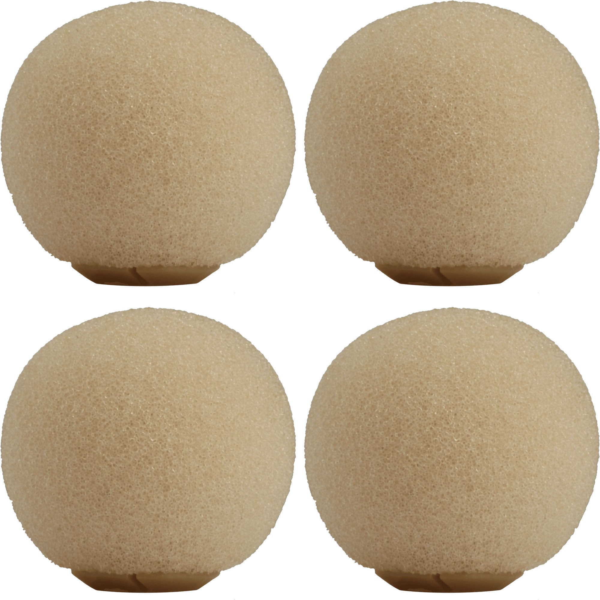 Shure RPM318 Tan Snap-Fit Windscreens (4 Pack)