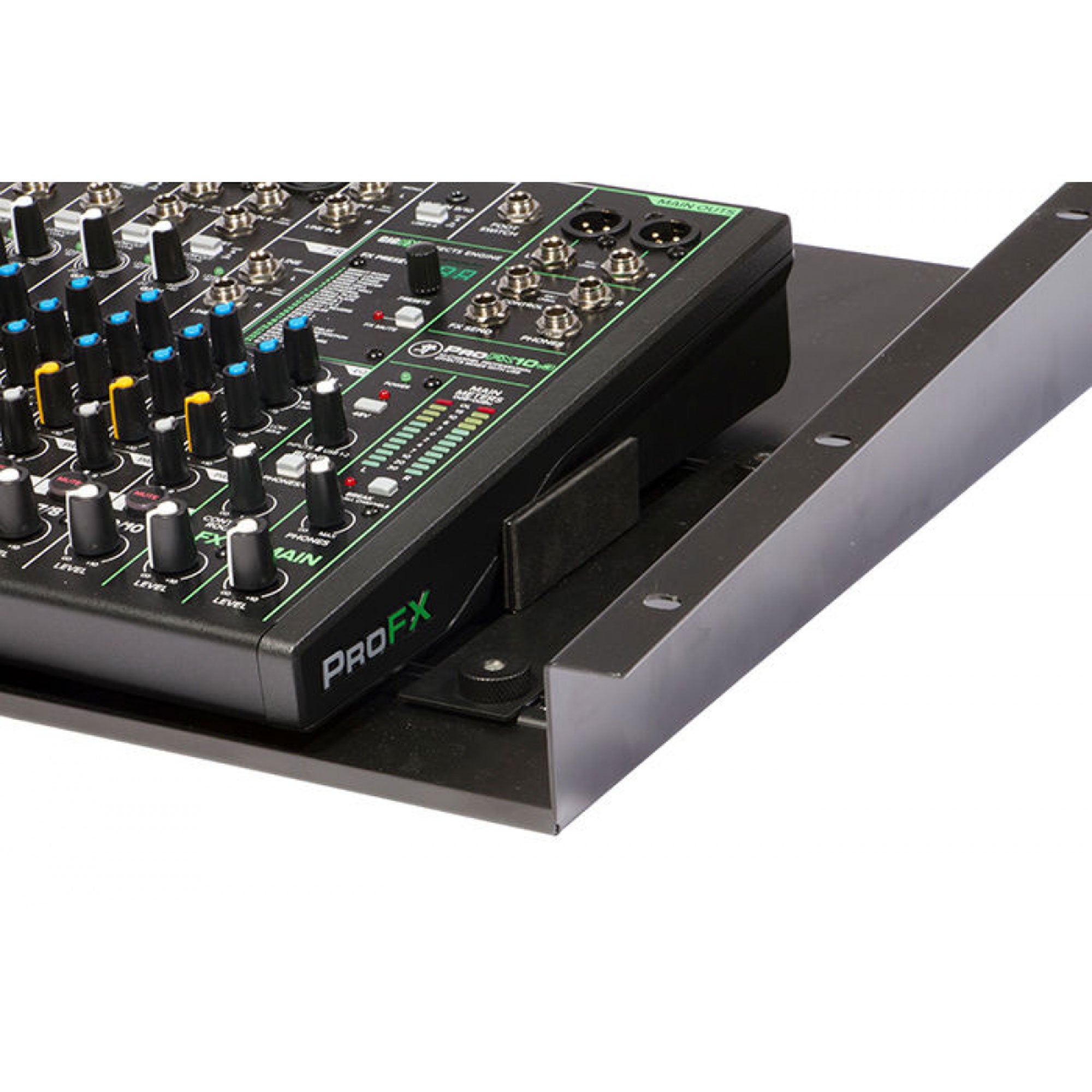 On-Stage RSU1000 Adjustable Top-Mount Rack Shelf for Mixer or DJ Gear