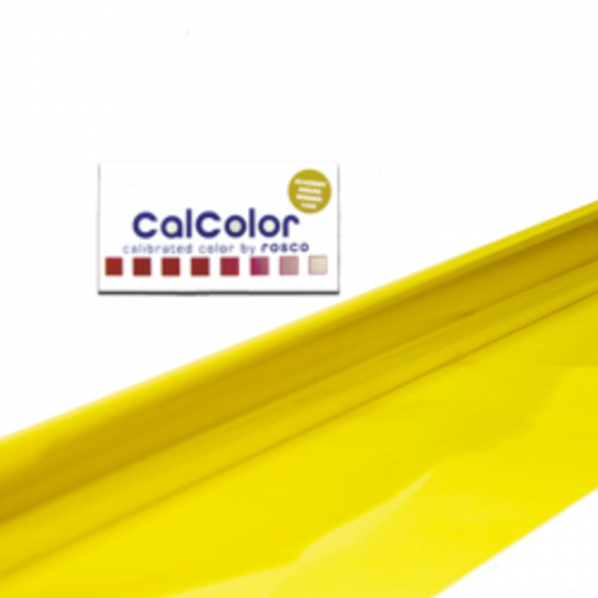 Rosco #4560 CalColor Filter Gel 60 Yellow (48" x 25' Roll)