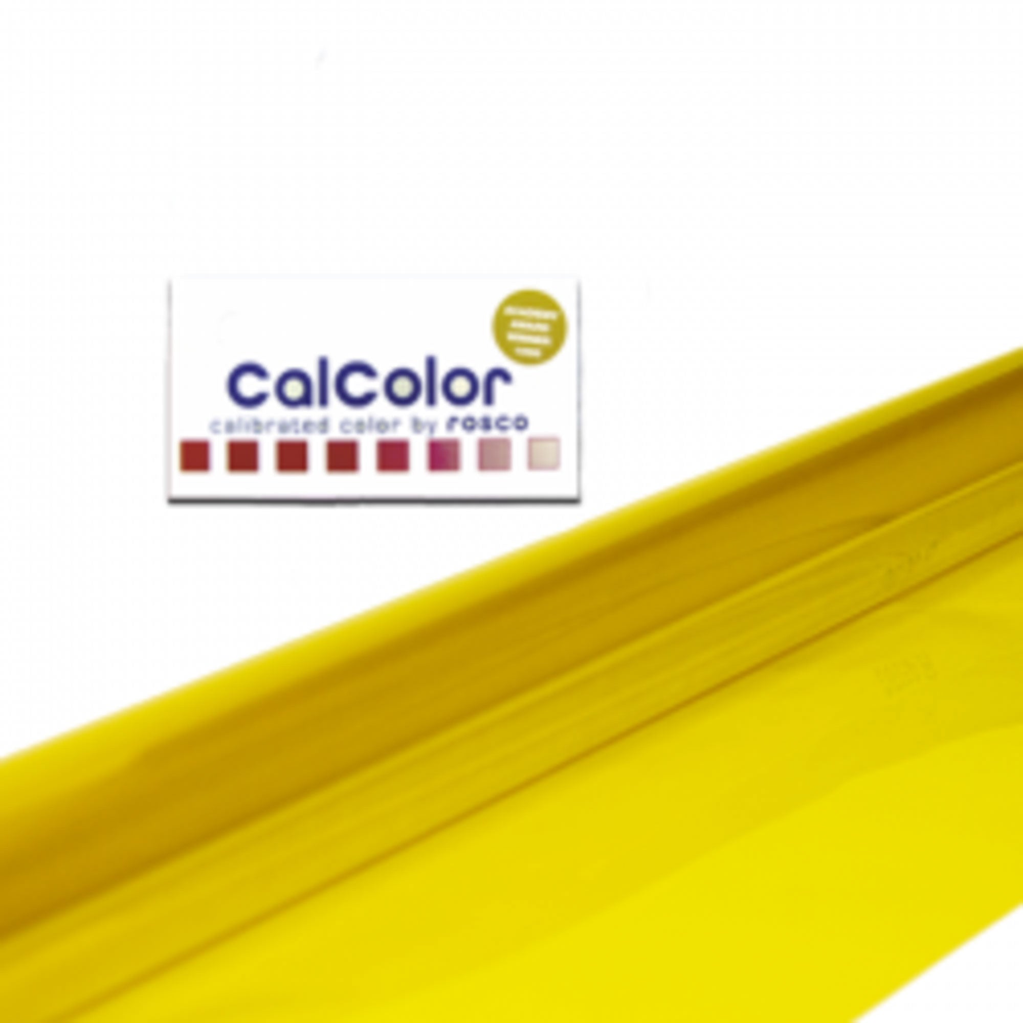 Rosco #4590 CalColor Filter Gel 90 Yellow (48" x 25' Roll)
