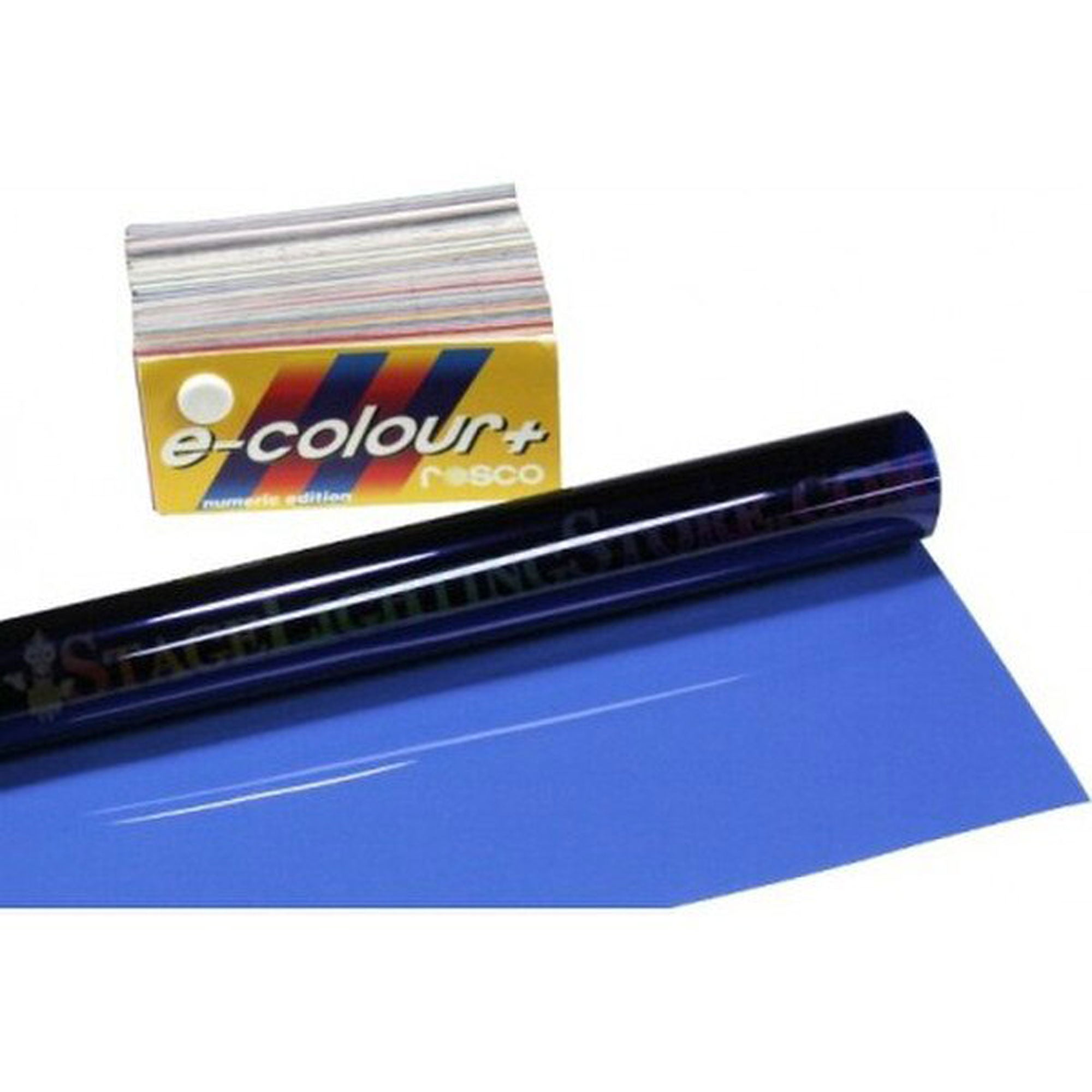 Rosco #281 e-colour+ Filter Gel 3/4 CT Blue (21 x 24" Sheet)