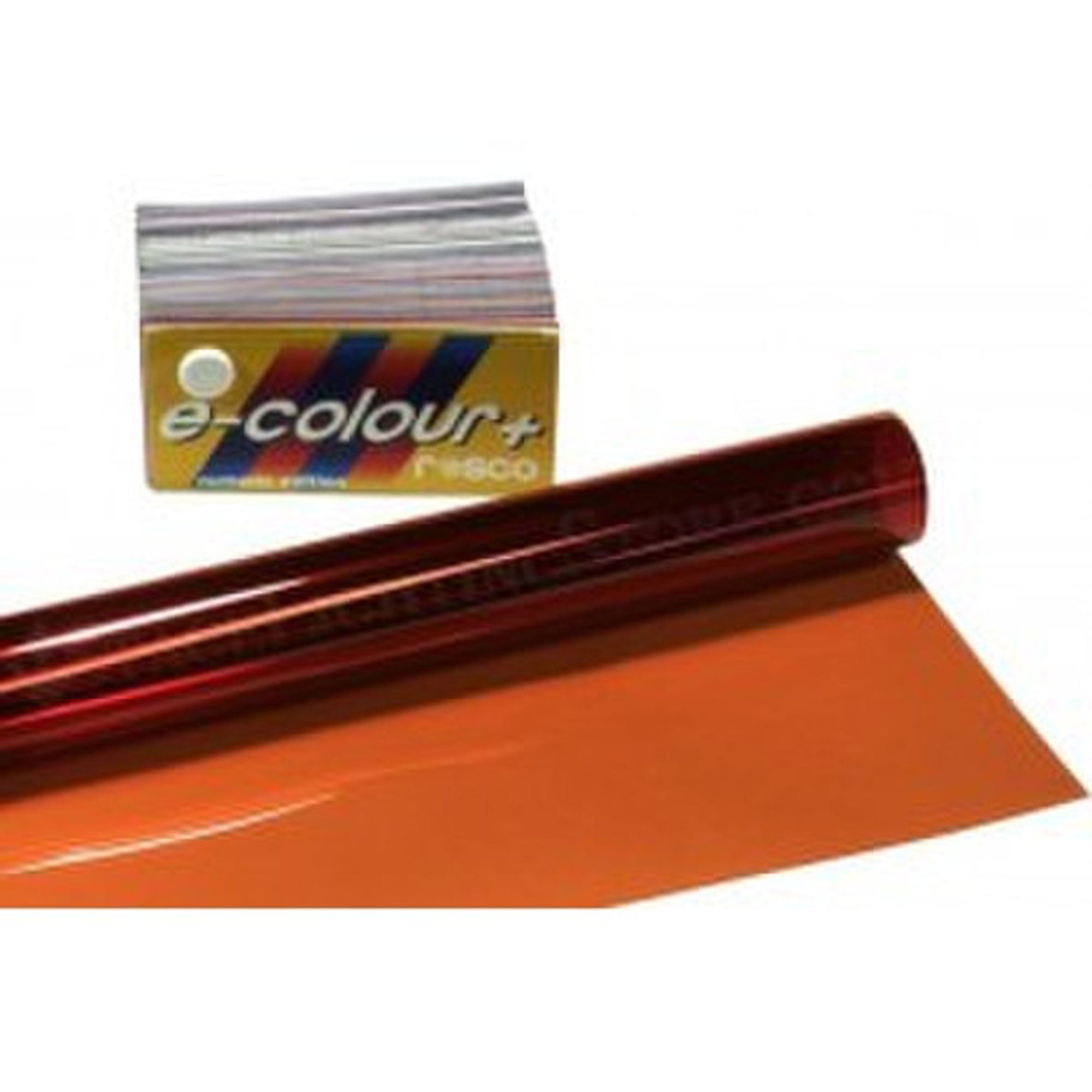 Rosco #204 e-colour+ Filter Gel Full CT Orange (21" x 24" Sheet)