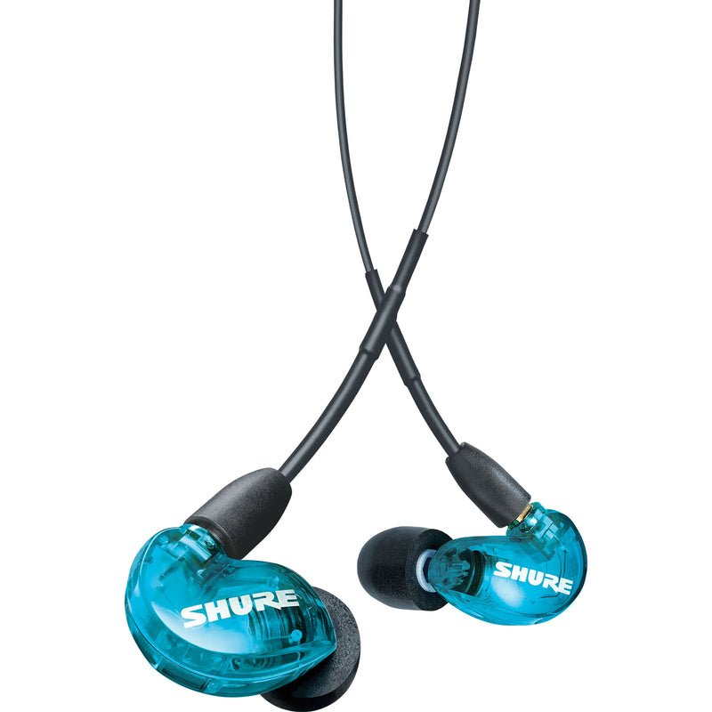 Shure SE215 Pro Professional Sound Isolating Earphones (Blue)