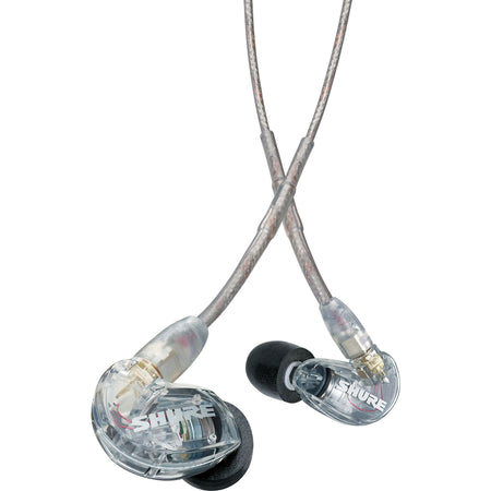 Shure SE215 Pro Professional Sound Isolating Earphones (Clear)