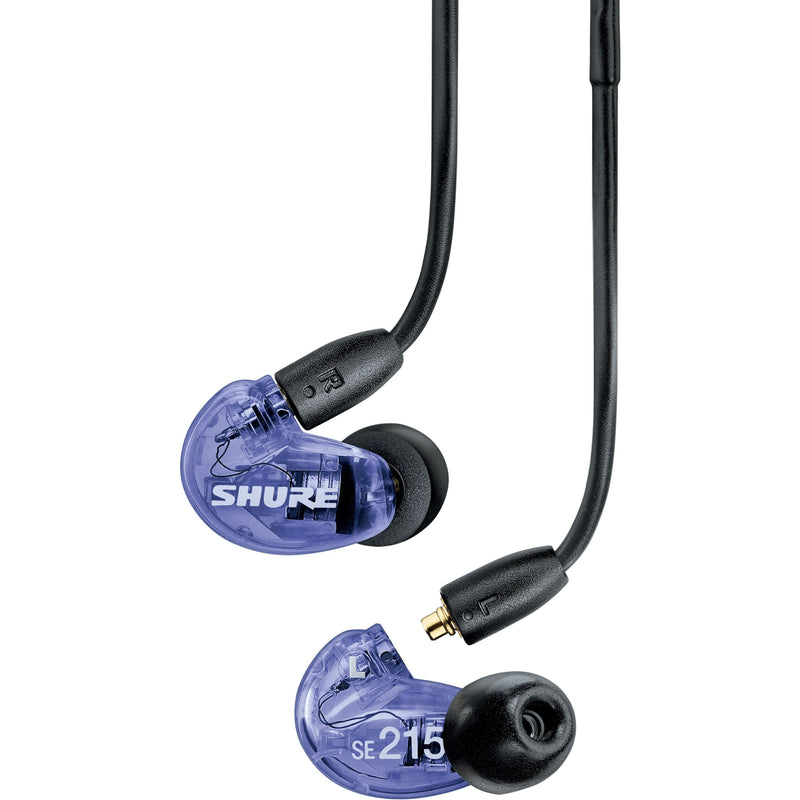 Shure SE215 Pro Professional Sound Isolating Earphones (Purple)