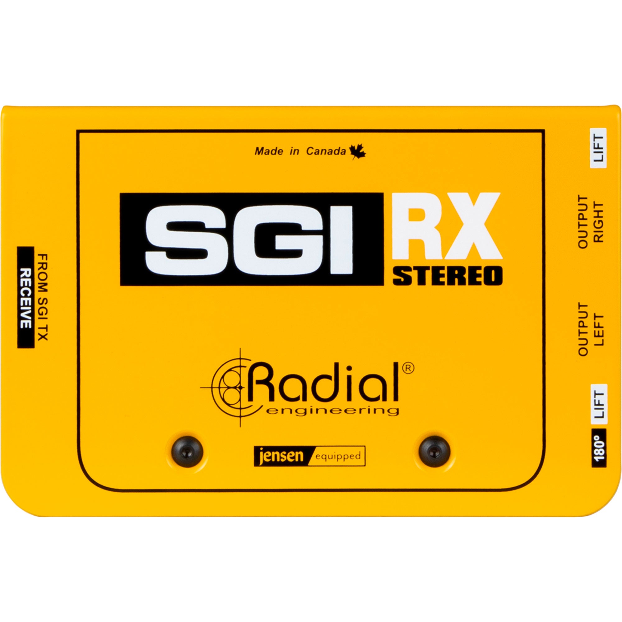 Radial Engineering SGI Stereo Stereo Instrument Line Driver