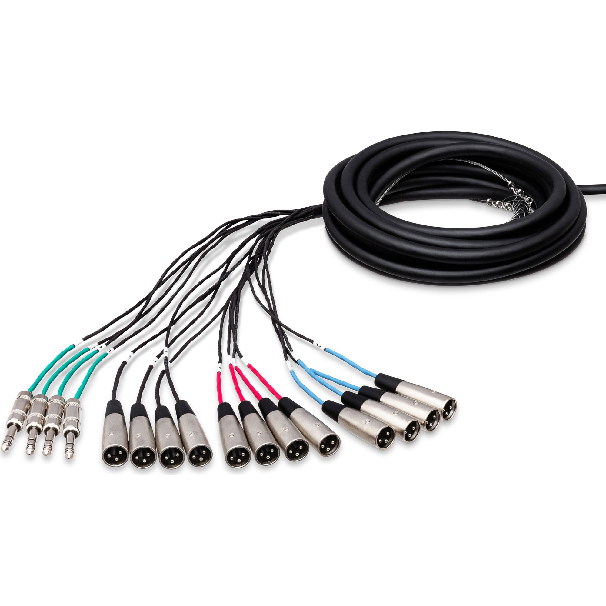 Hosa SH-12X4-50 Pro-Conex Stage Box Snake (50')