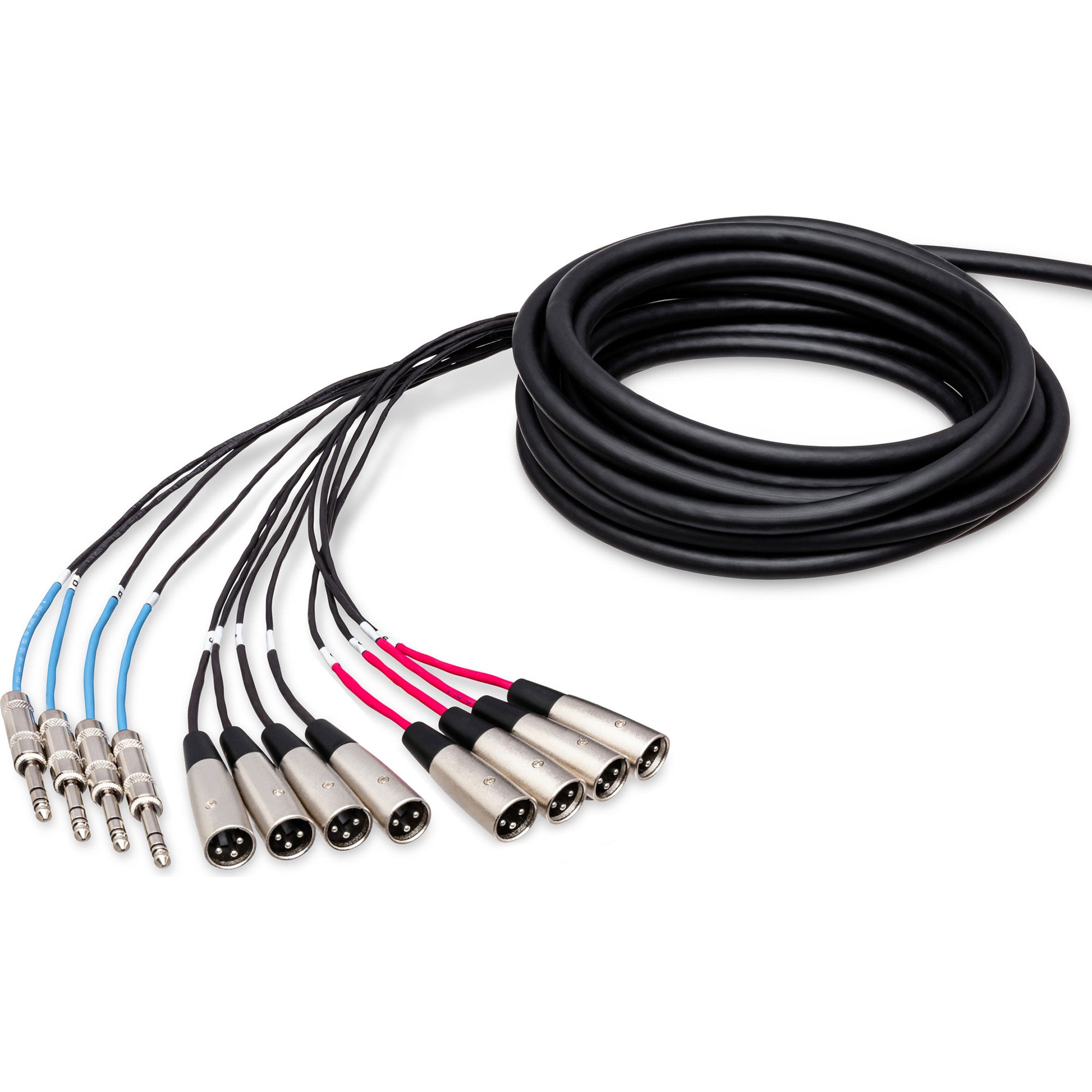 Hosa SH-8X4-100 Pro-Conex Stage Box Snake (100')