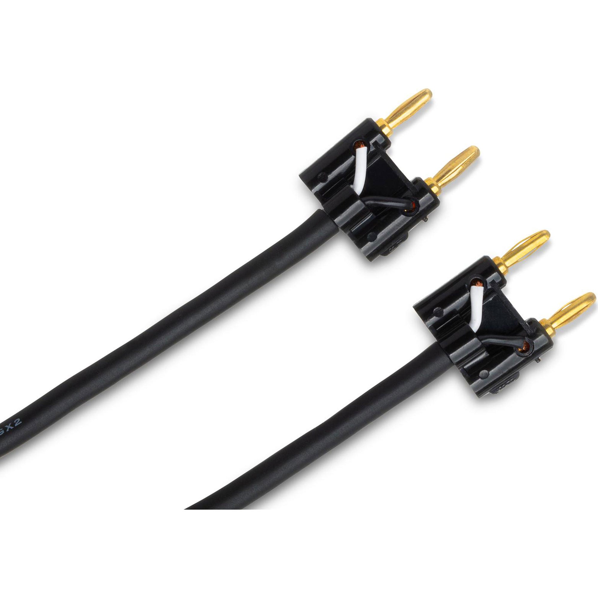 Hosa SKJ-6100BB Dual Banana to Dual Banana 16 AWG Speaker Cable (100')