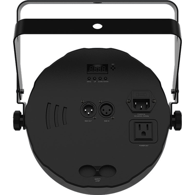 Chauvet DJ SlimPAR 64 RGBA Low-Profile LED PAR Wash Light with DMX Control (Black)