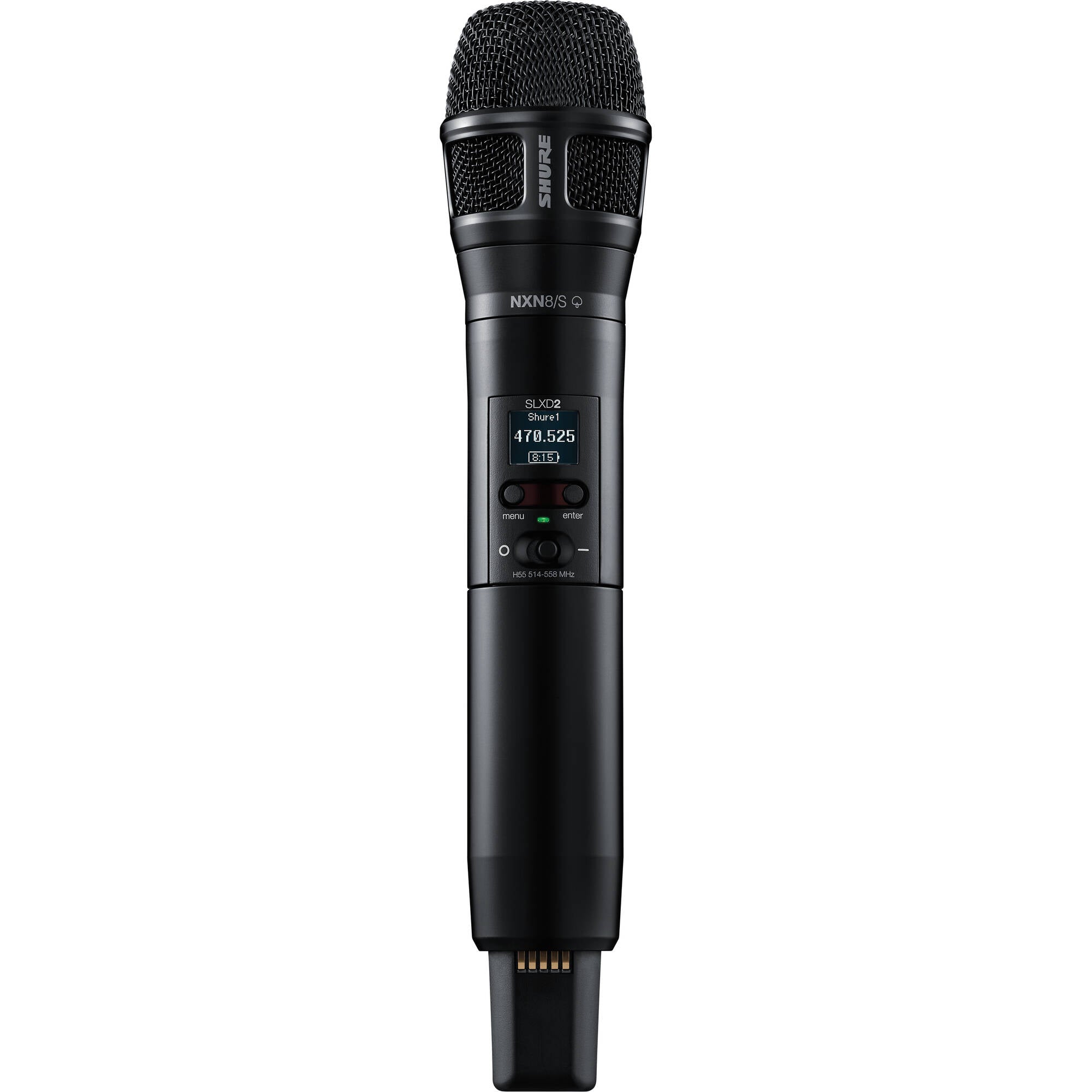 Shure SLXD24D/N8SB 2-Channel Digital Wireless Nexadyne 8/S Handheld Mic System (J52: 558-616 MHz)