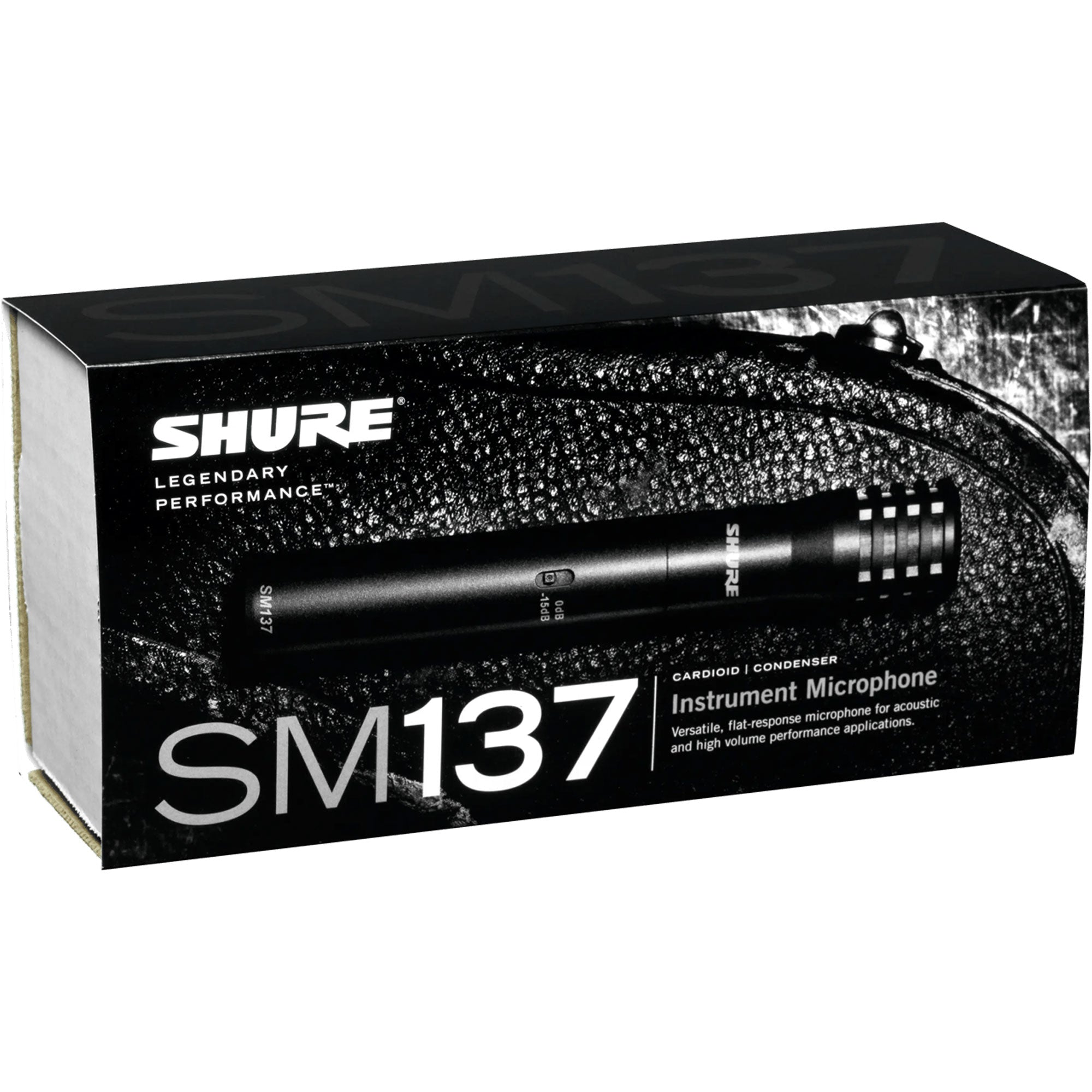 Shure SM137 Small-Diaphragm Cardioid Condenser Instrument Microphone