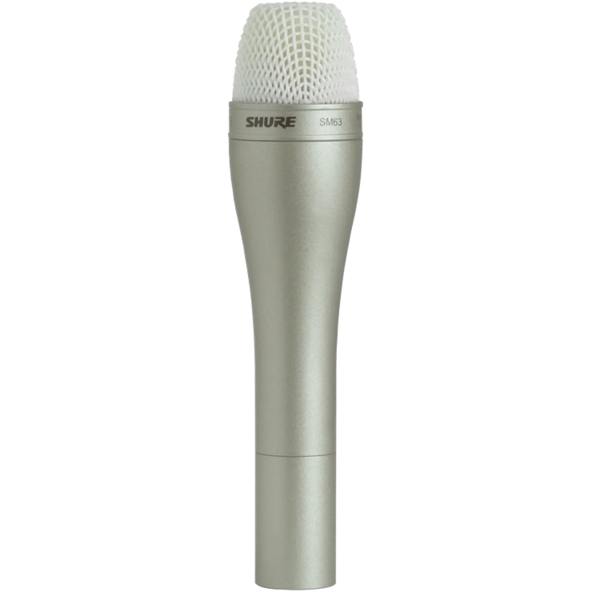 Shure SM63 Omnidirectional Dynamic Handheld Microphone (Champagne)