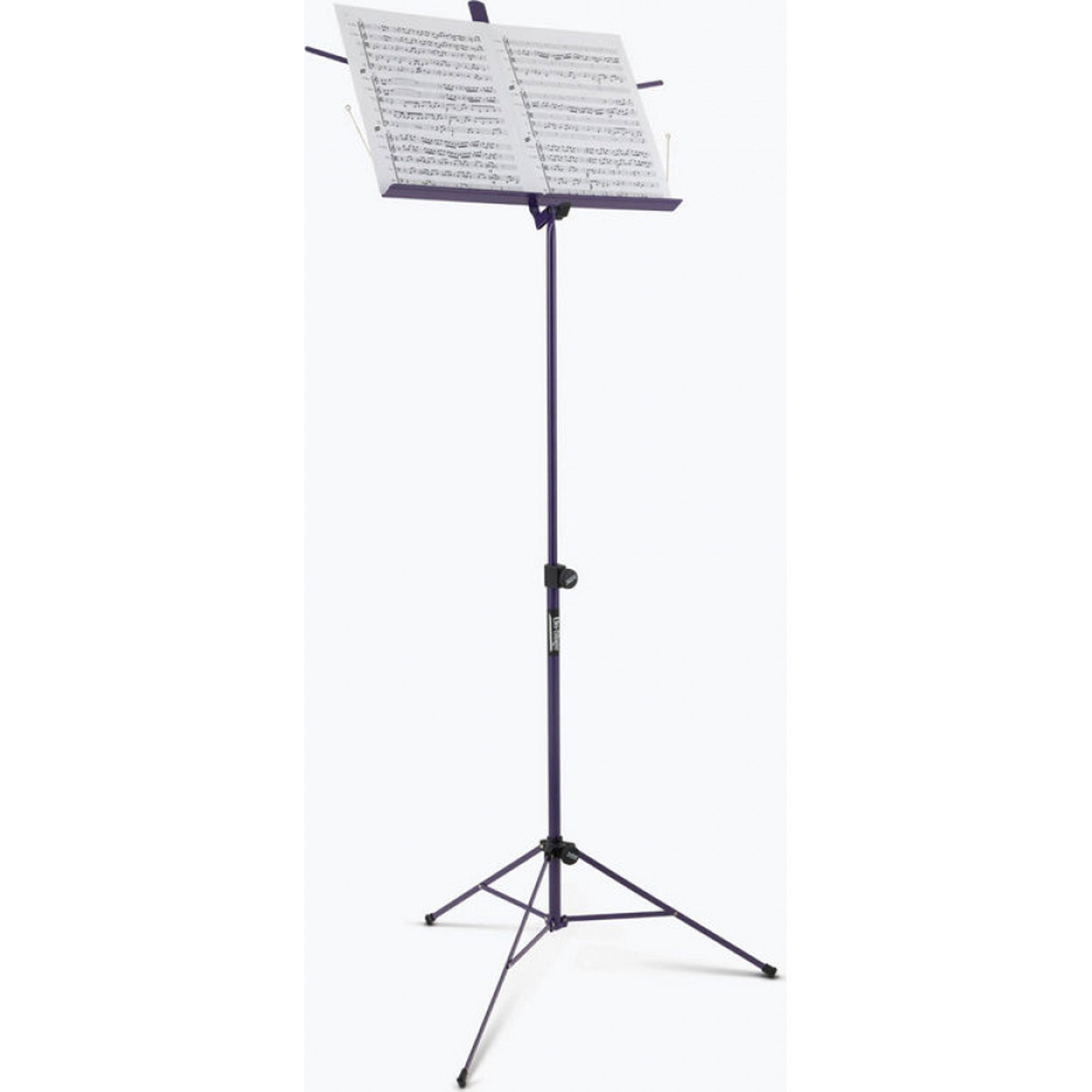 On-Stage SM7122PB Compact Sheet Music Stand with Bag (Purple)