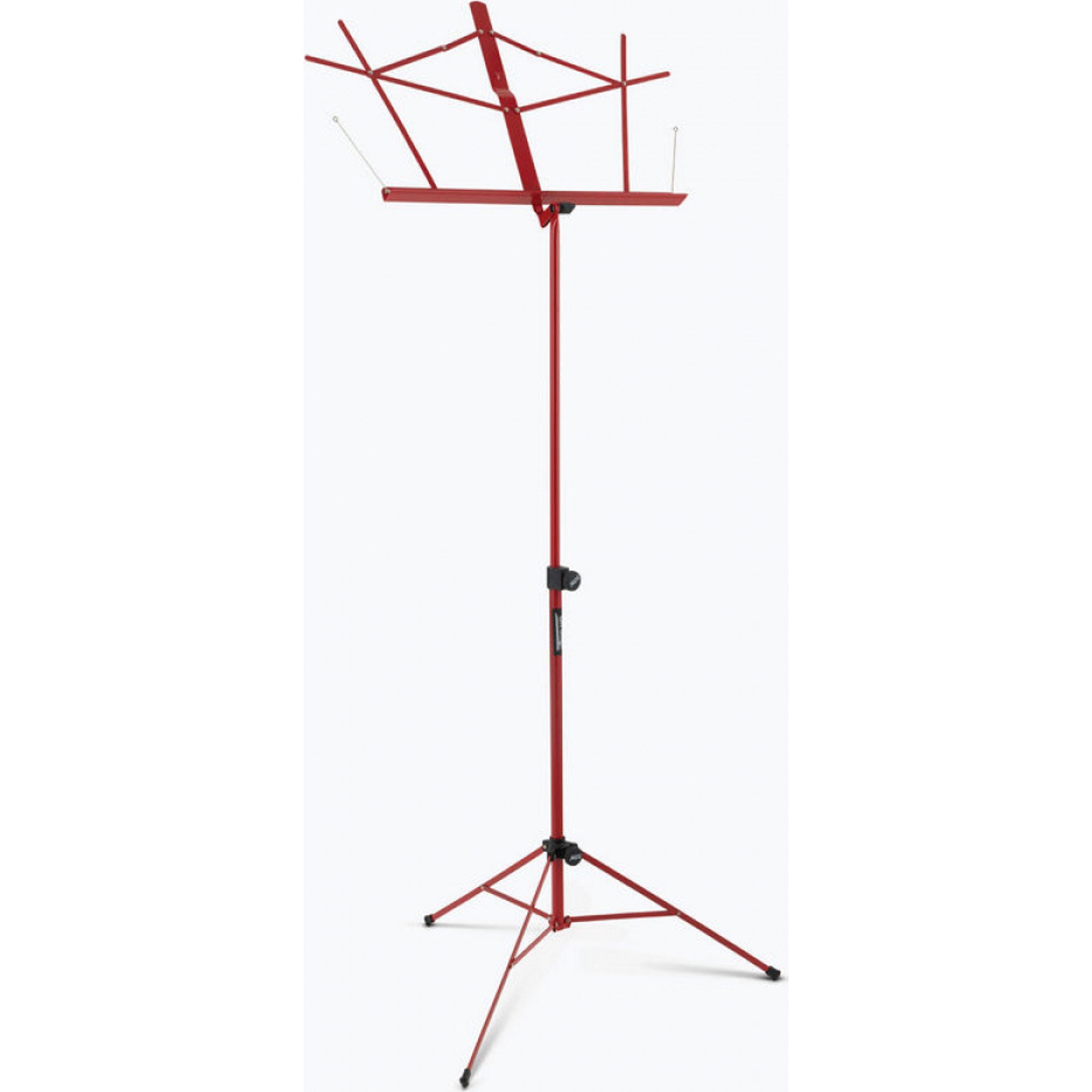 On-Stage SM7122RB Compact Sheet Music Stand with Bag (Red)