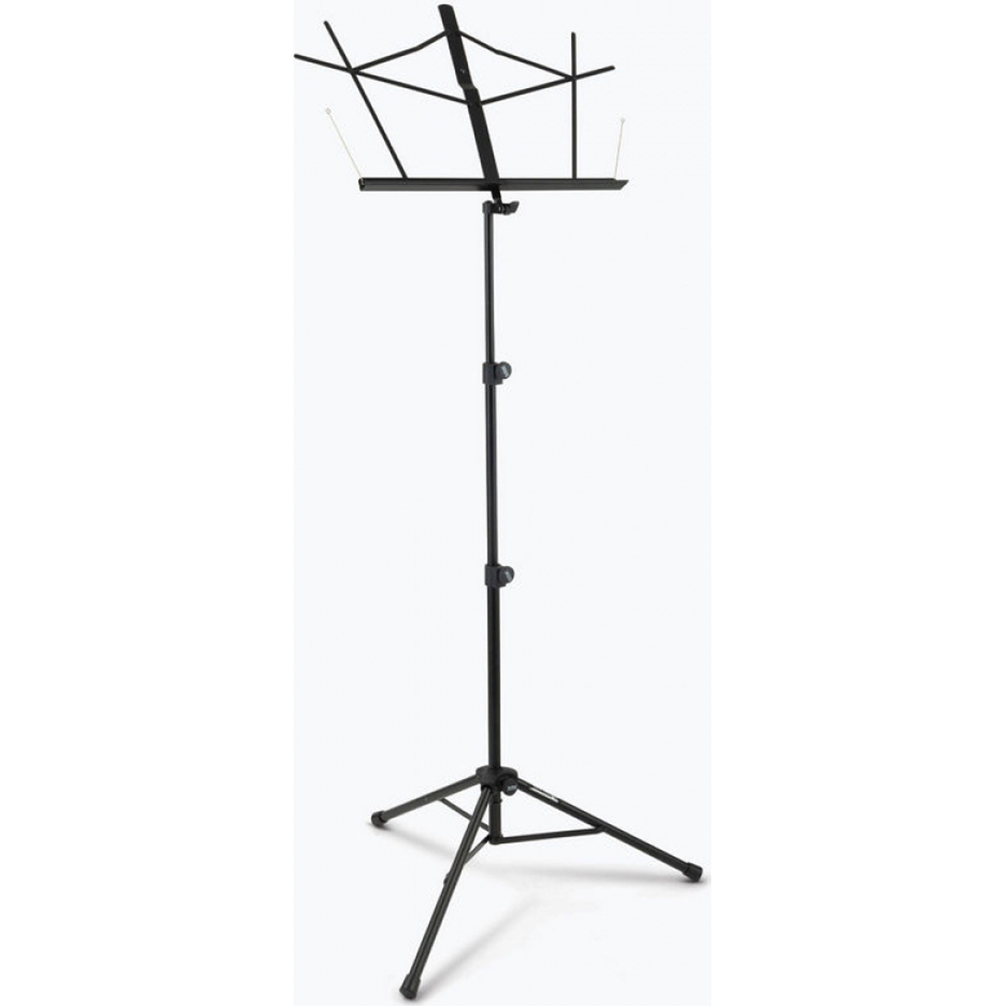 On-Stage SM7222BB Tripod Base Sheet Music Stand with Bag (Black)