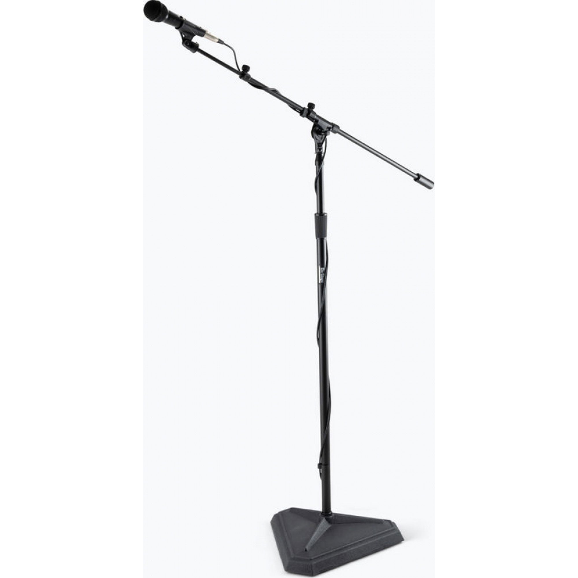On-Stage SMS7630B Hex-Base Studio Microphone Stand with Telescoping Boom (Black)