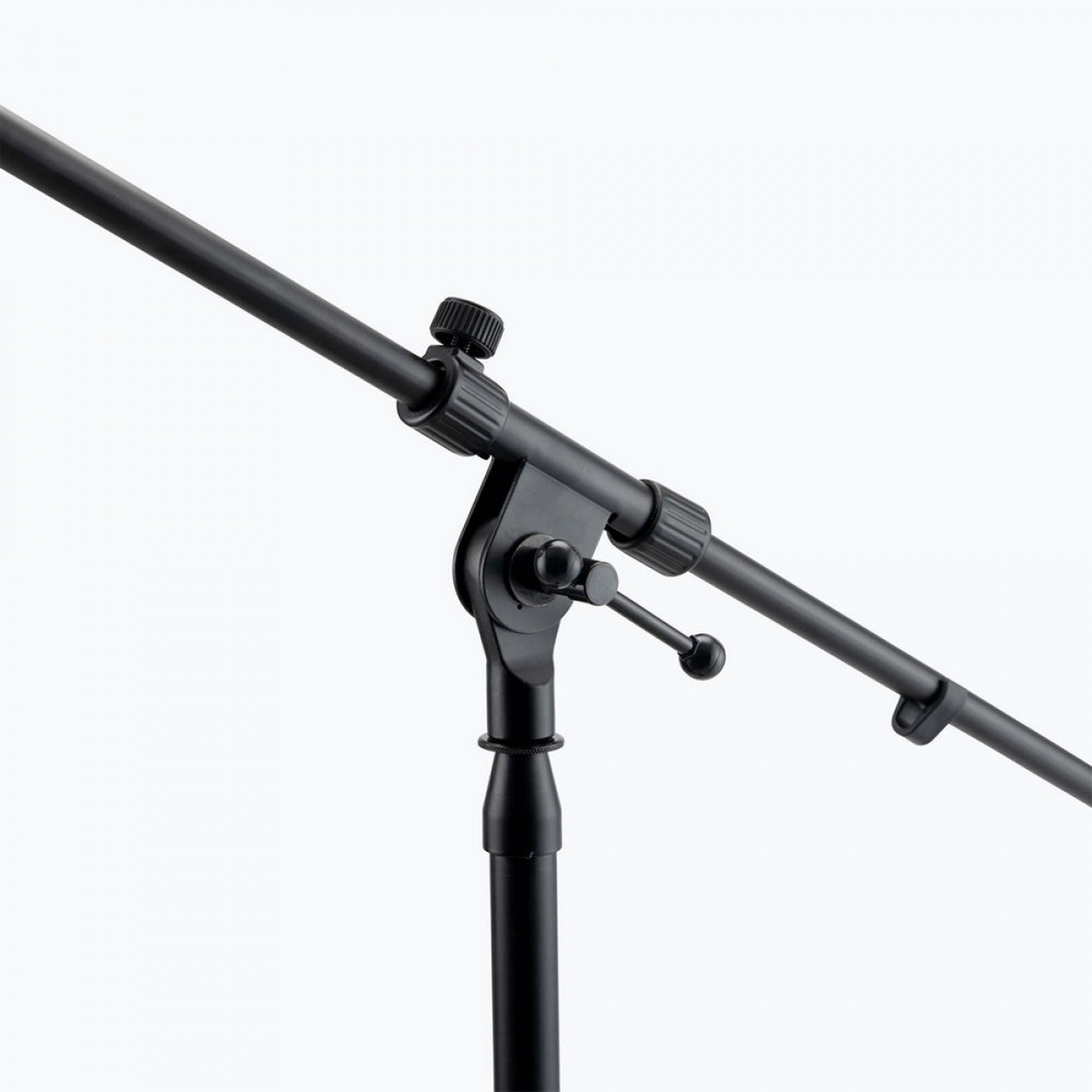 On-Stage SMS7630B Hex-Base Studio Microphone Stand with Telescoping Boom (Black)