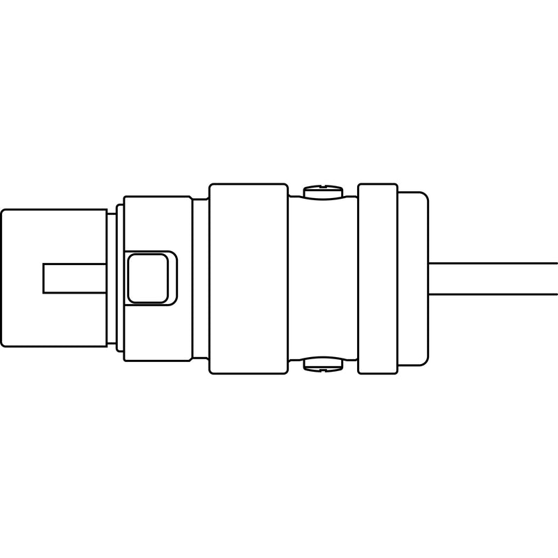 SquarePlug SPX-FBK Low-Profile Heavy-Duty All Metal 3-Pin Female XLR Connectors (Black, 100 Pack)