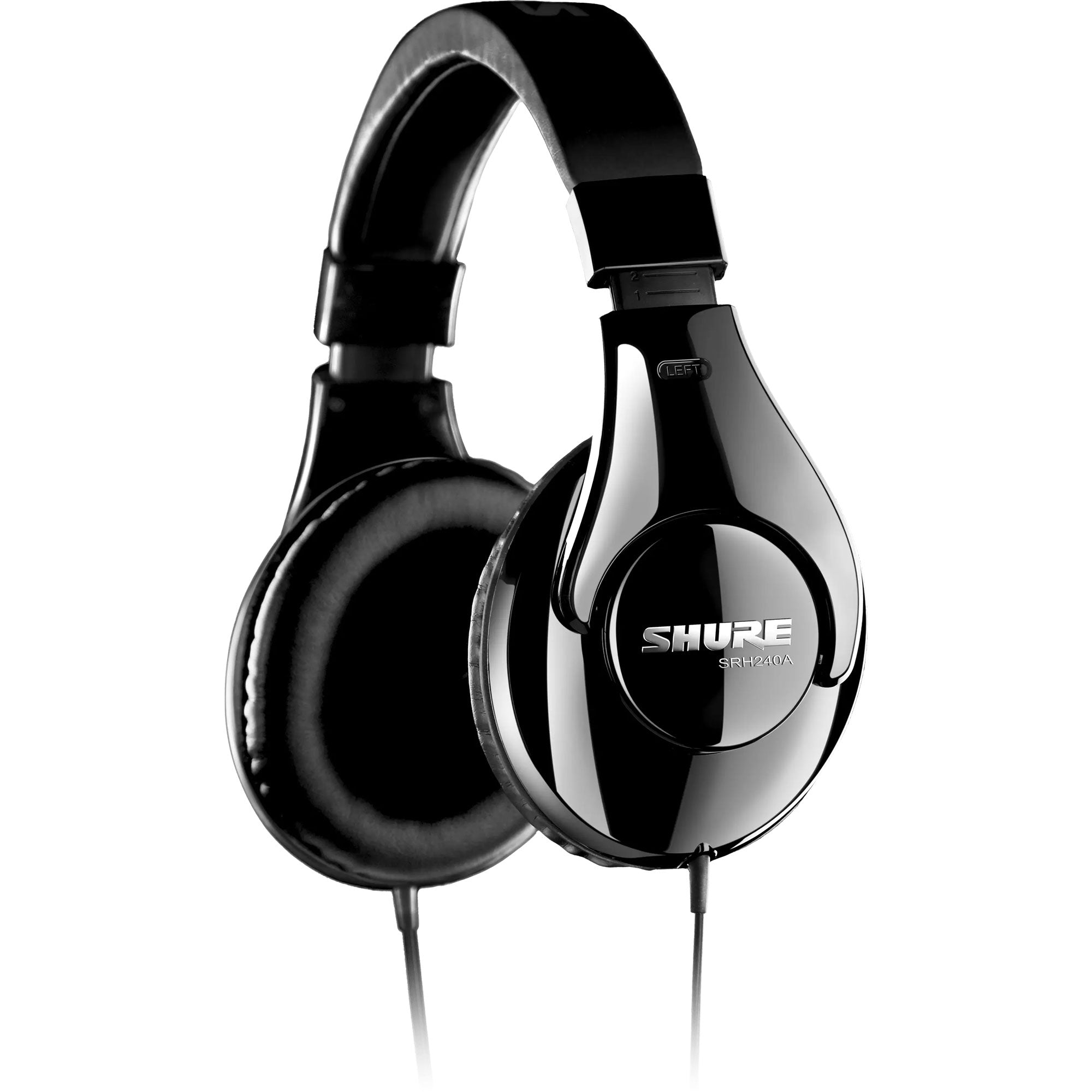 Shure SRH240A Closed-Back Over-Ear Headphones (New Packaging)