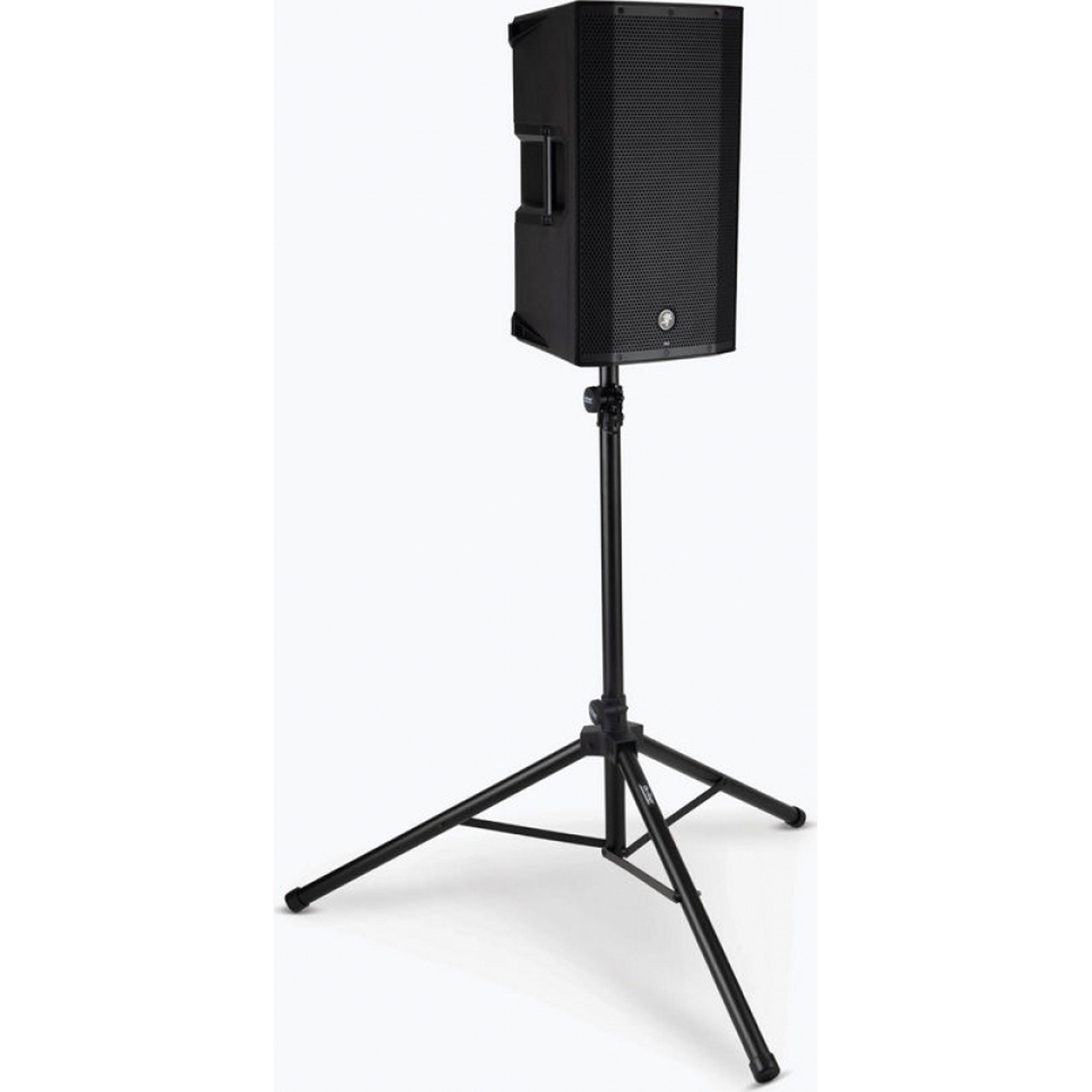 On-Stage SS7761B Lightweight Aluminum Reversible Shaft Speaker Stand (Black)
