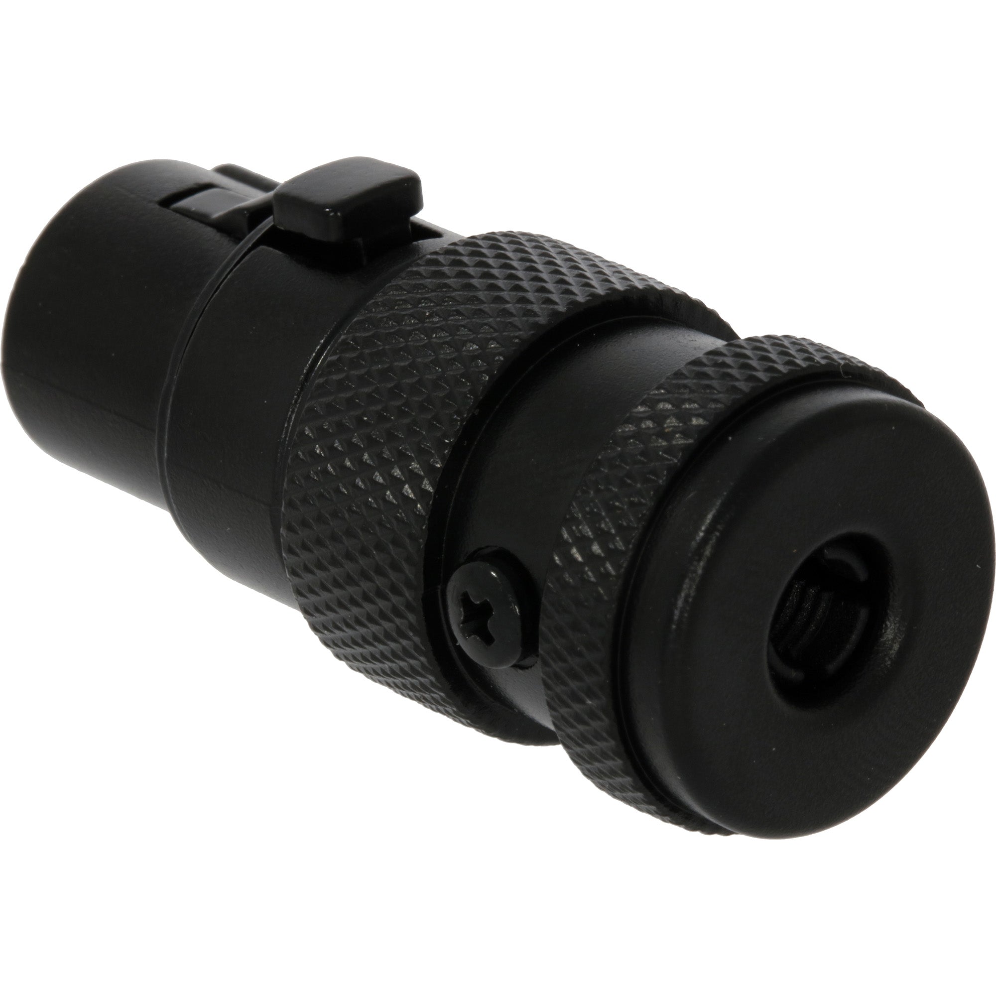 SquarePlug SPX-FBK Low-Profile Heavy-Duty All Metal 3-Pin Female XLR Connectors (Black, 100 Pack)