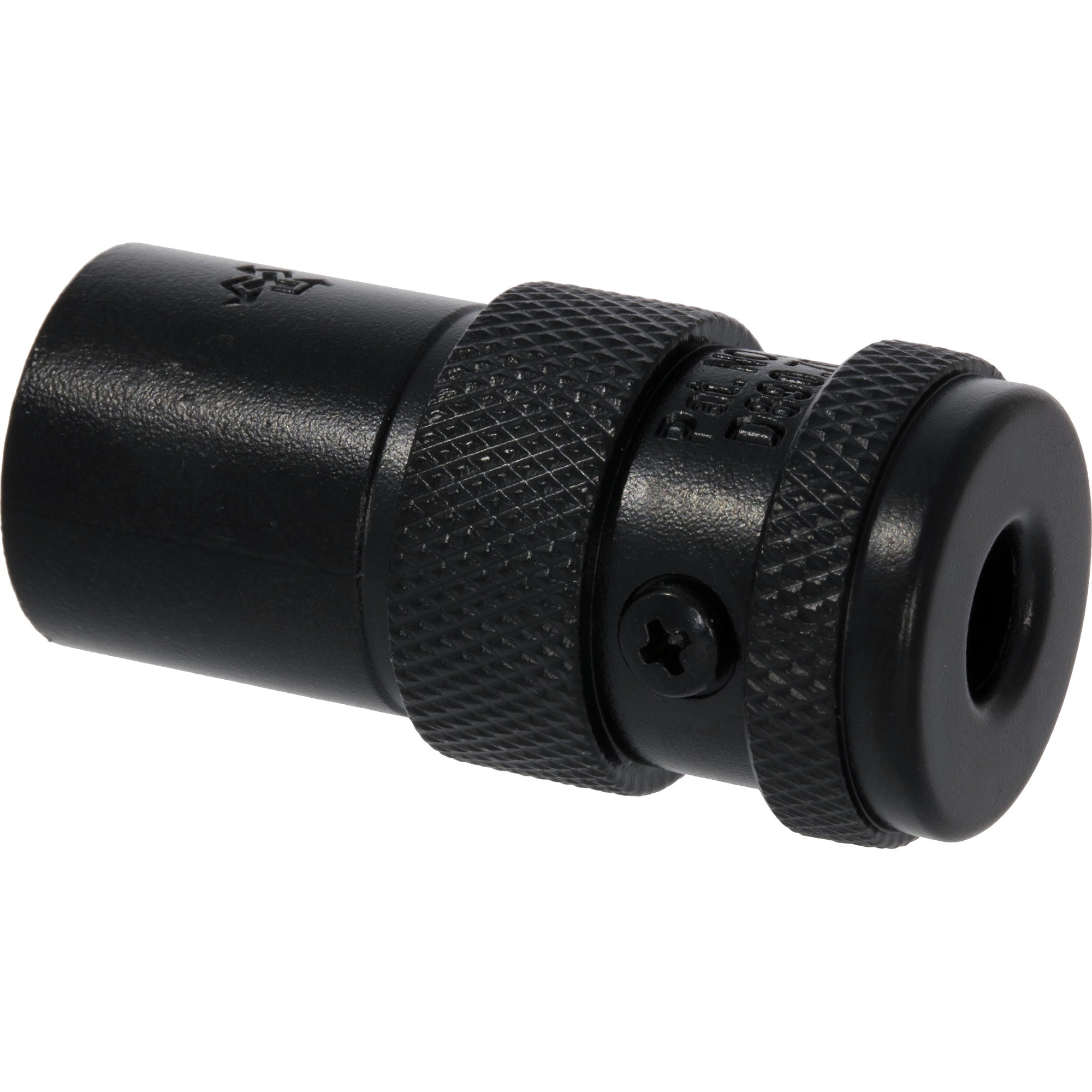 SquarePlug SPX-MBK Low-Profile Heavy-Duty All Metal 3-Pin Male XLR Connectors (Black, 100 Pack)