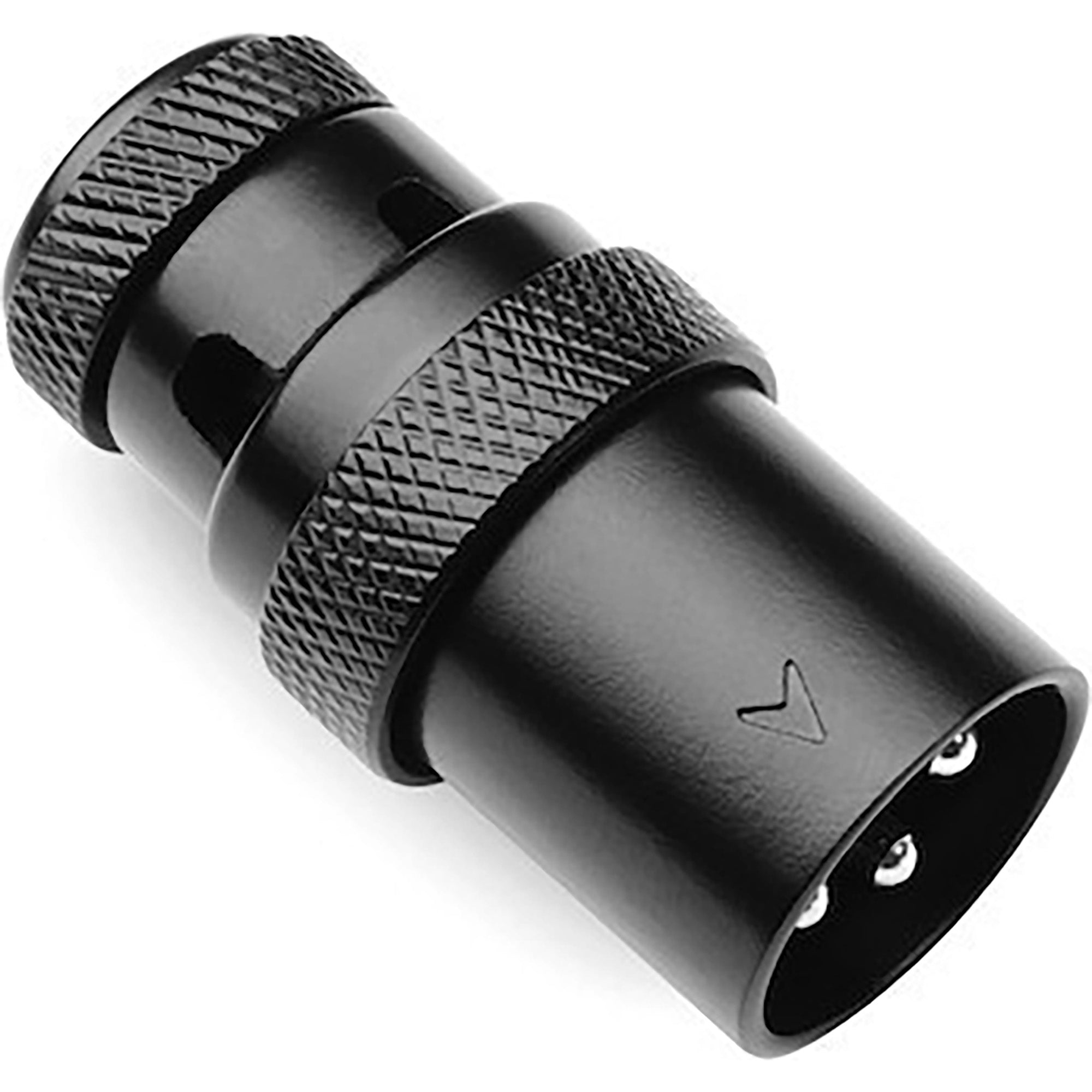 SquarePlug SPXA-MBK Low-Profile 90° Heavy-Duty Metal 3-Pin Male XLR Connectors (Black, 10 Pack) Image 4