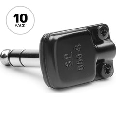 SquarePlug SP650-SBK Compact Pancake Right-Angle 1/4