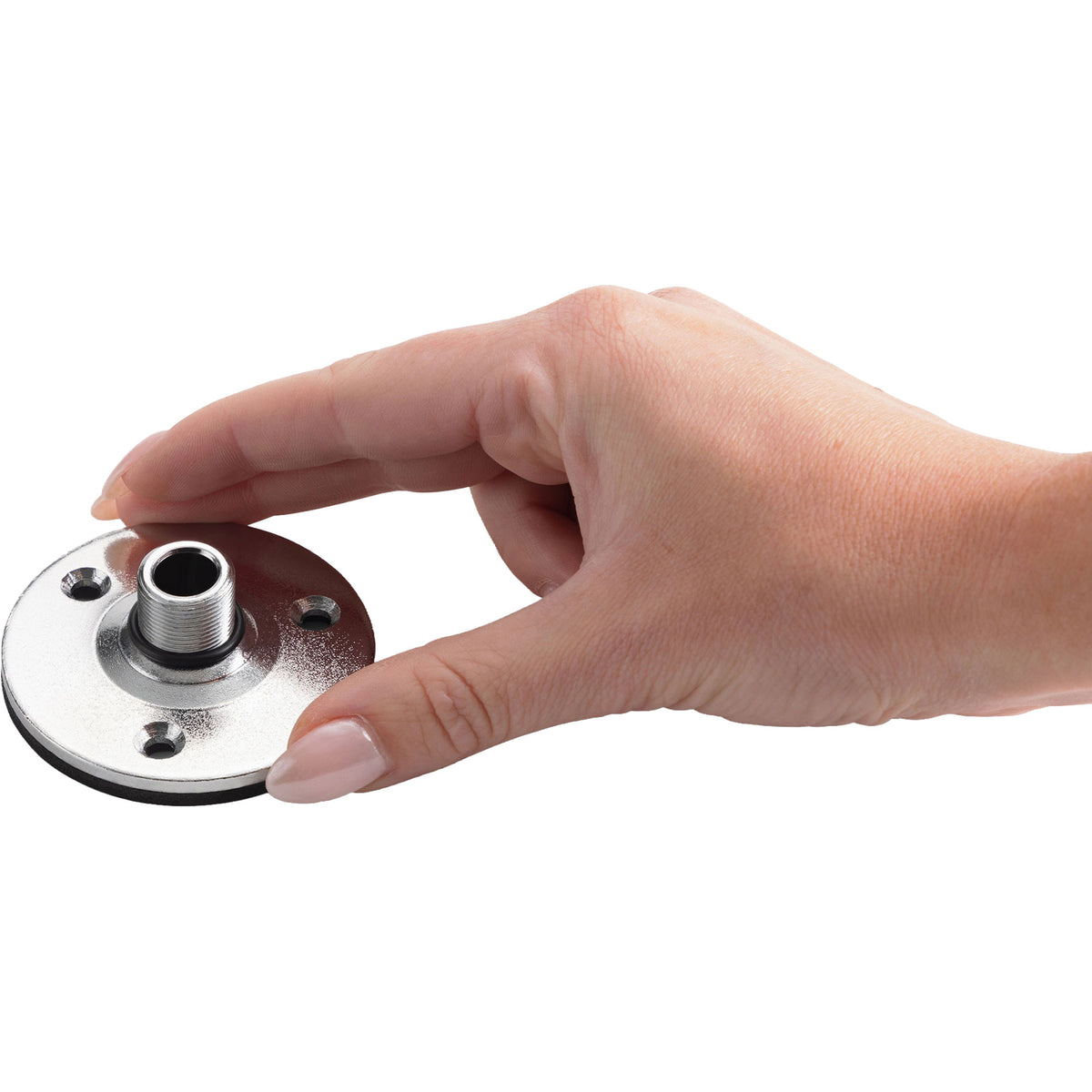 On-Stage TM08C Flange Mount with Pad (Chrome)