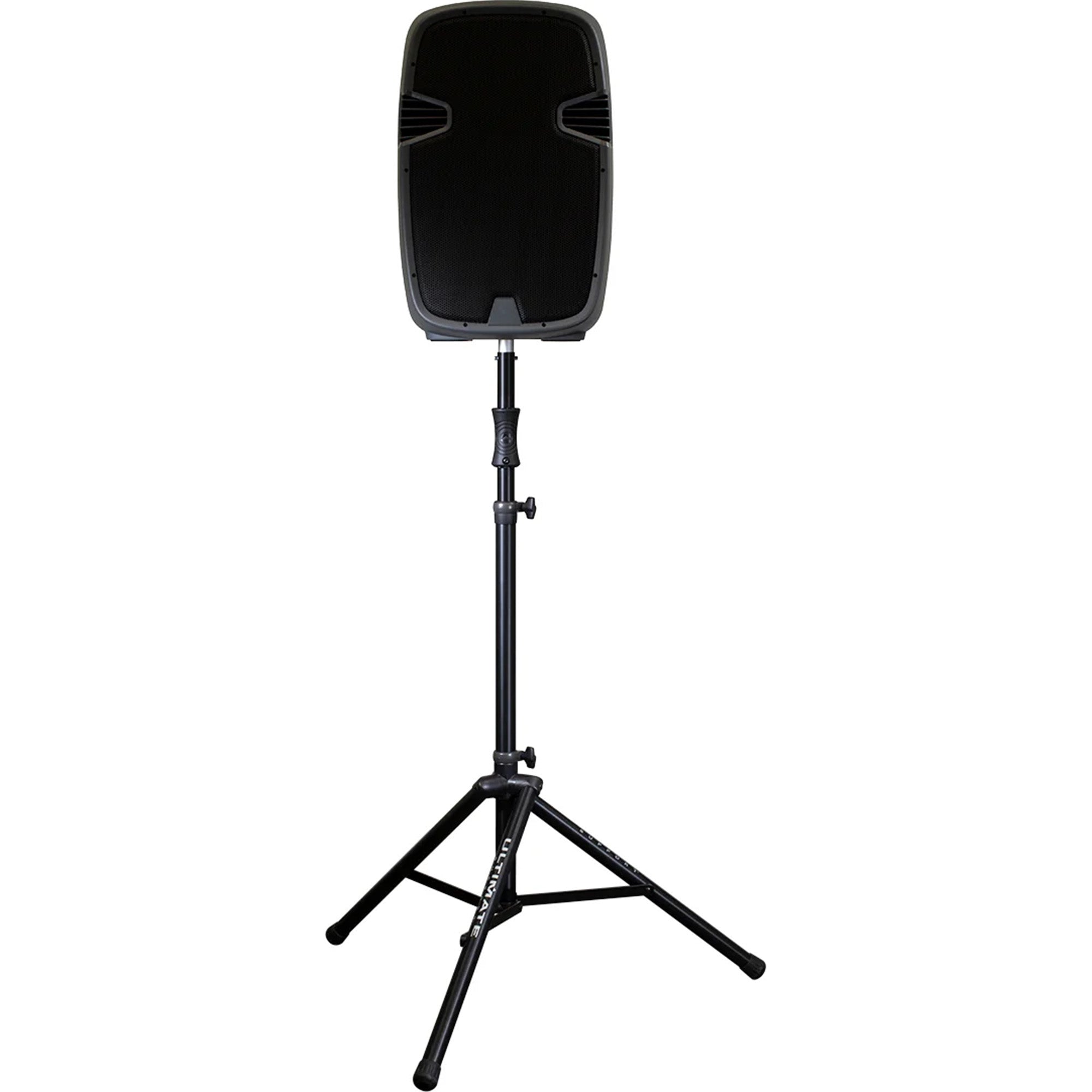 Ultimate Support TS-100B Air-Powered Lift-Assist Aluminum Tripod Speaker Stand (Black)