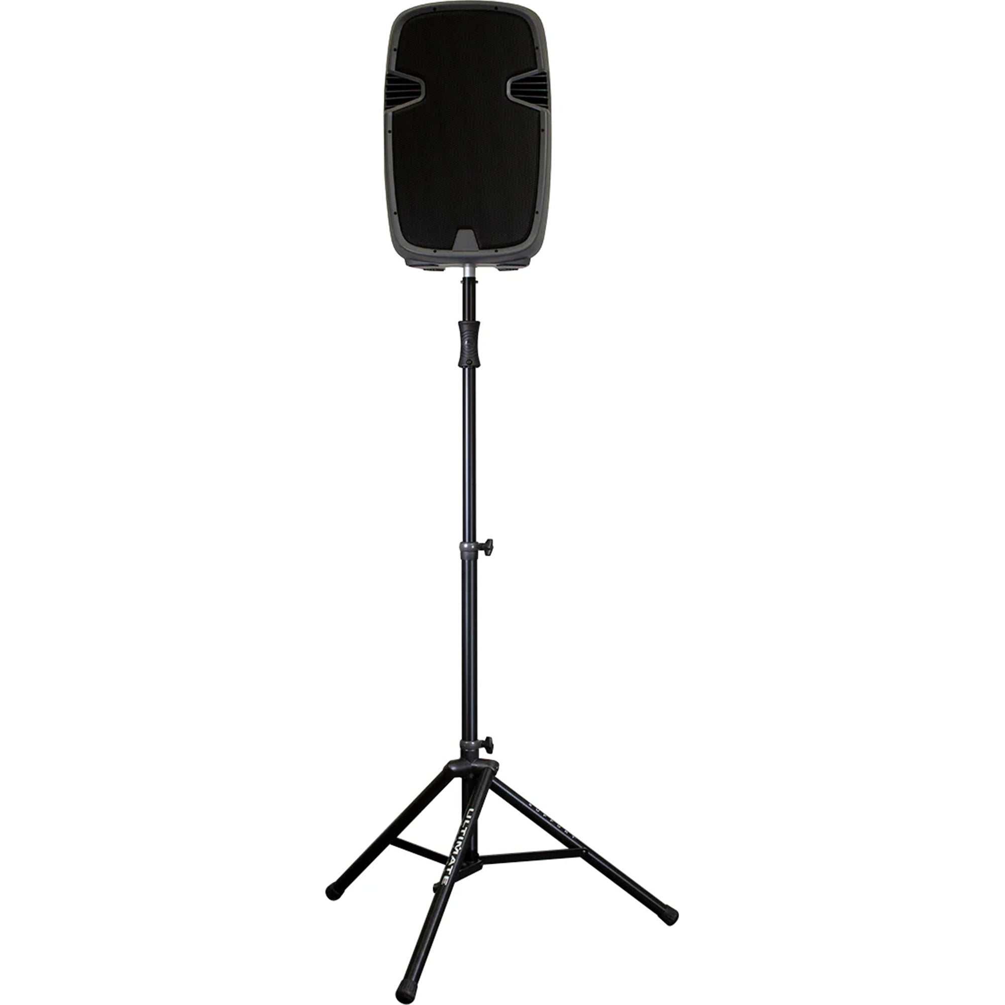 Ultimate Support TS-100B Air-Powered Lift-Assist Aluminum Tripod Speaker Stand (Black)