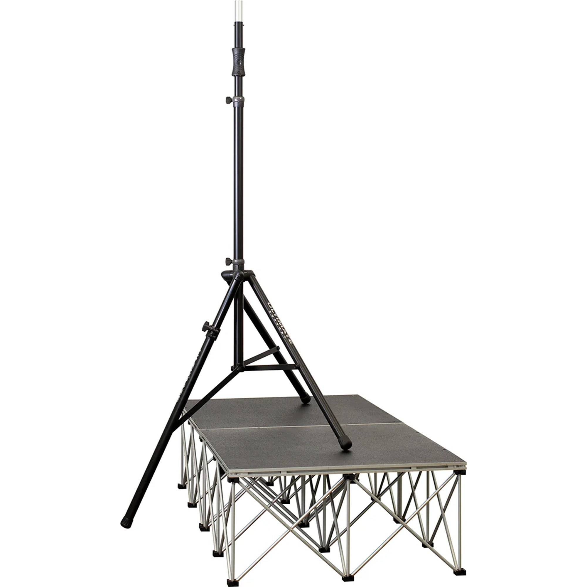 Ultimate Support TS-110BL Tall Speaker Stand with Air Lift and Leveling Leg