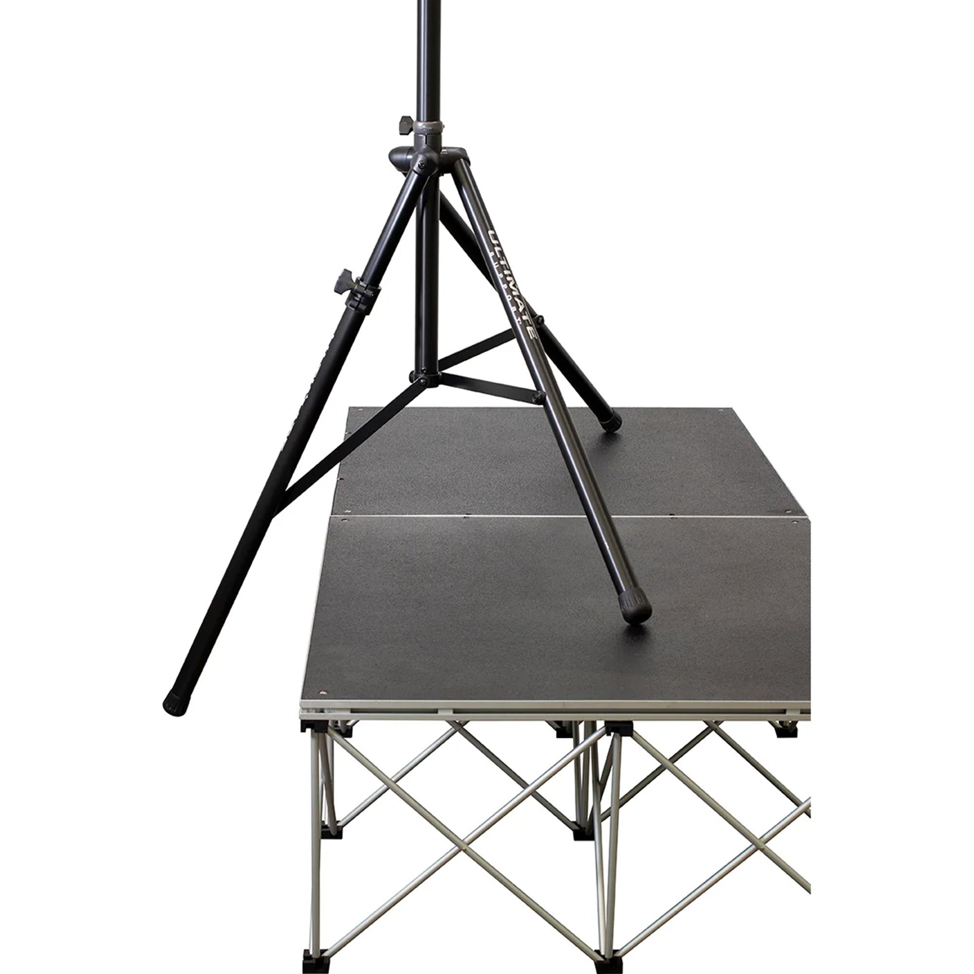 Ultimate Support TS-110BL Tall Speaker Stand with Air Lift and Leveling Leg