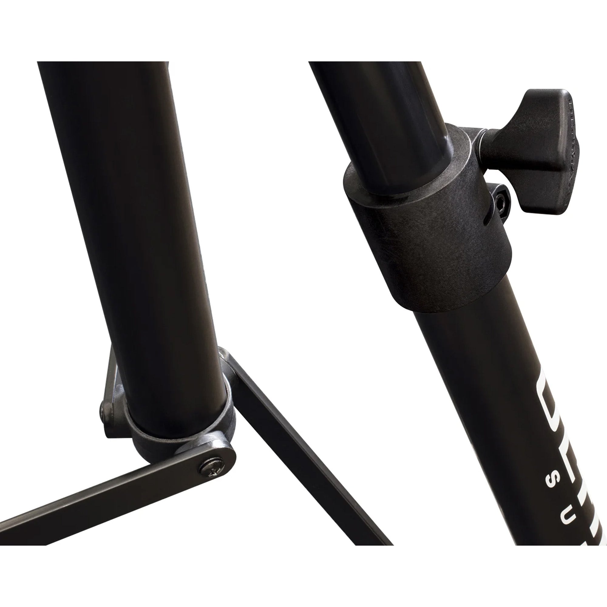 Ultimate Support TS-99BL Tall Aluminum Tripod Speaker Stand with Leveling Leg (Matte Black)