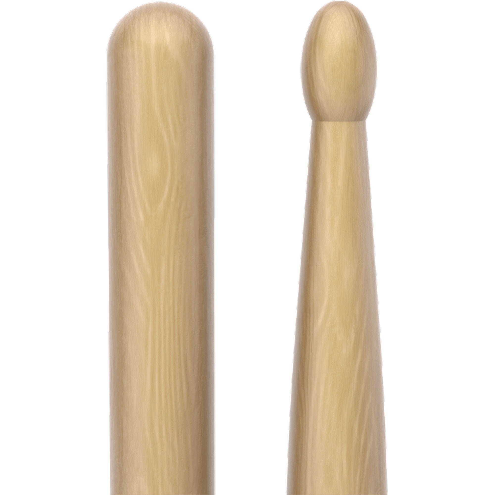 D'Addario ProMark TX5BW Classic Forward 5B Hickory Drumsticks, Oval Wood Tip (Pair)