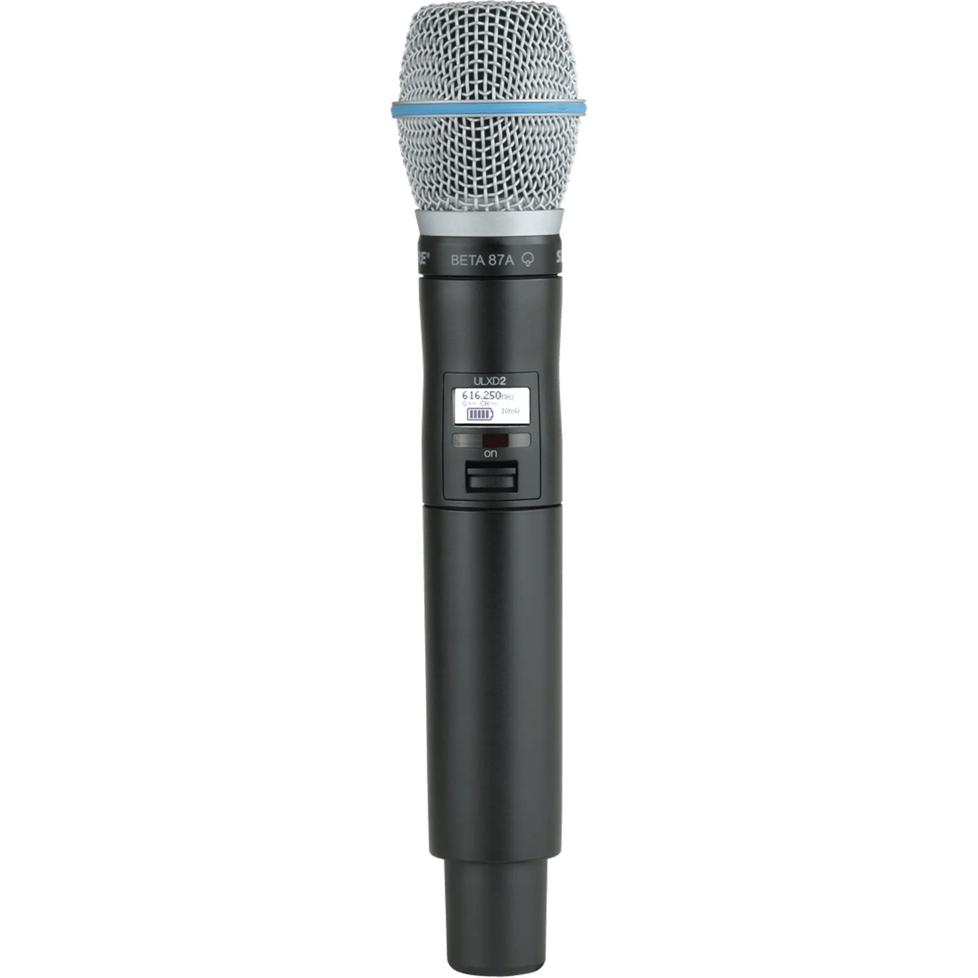 Shure ULXD2/B87A Handheld Wireless Transmitter with Beta 87A Capsule (G57: 470-608 MHz)