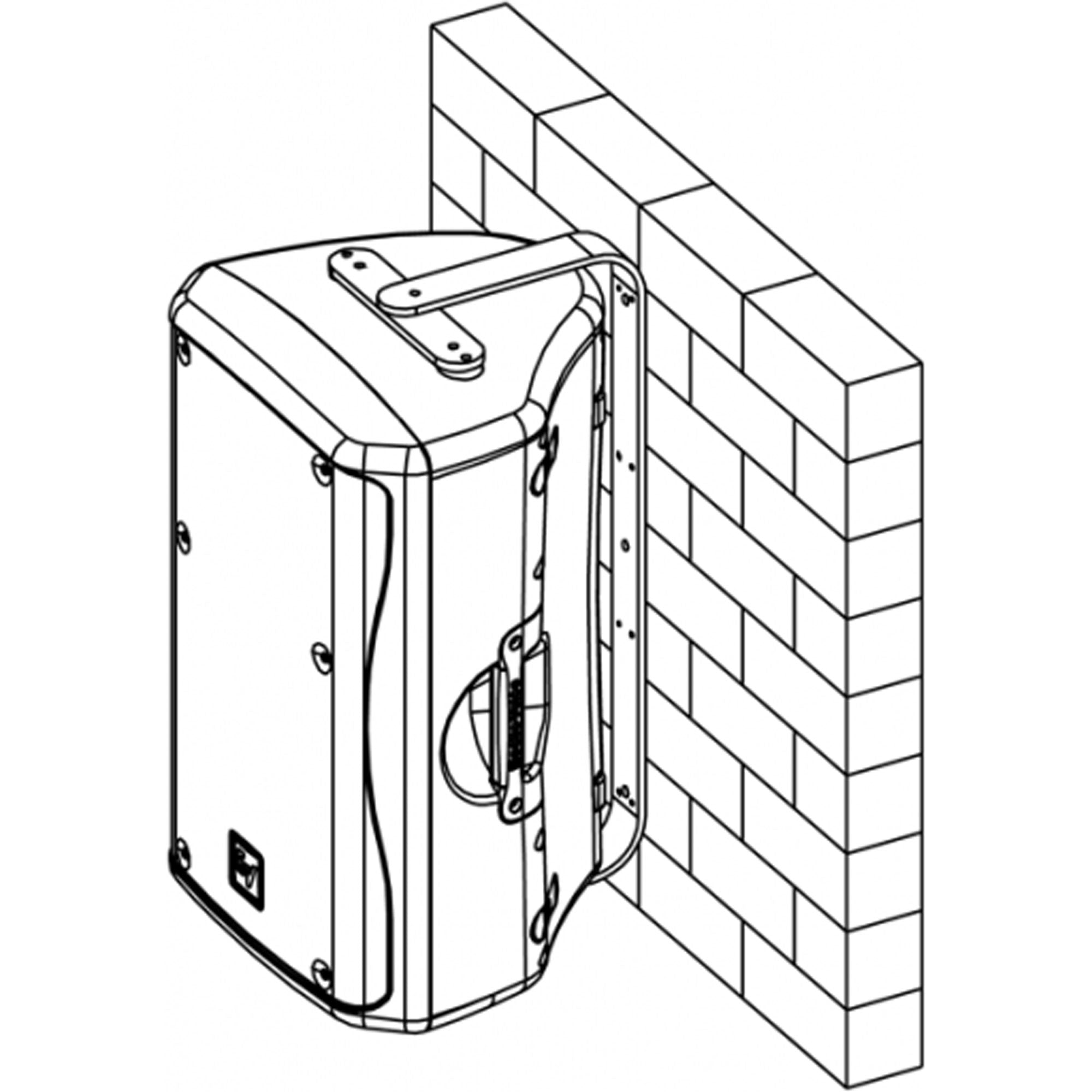 Electro-Voice MB5-W Wall/Ceiling Mount Bracket Kit for ZX4 and ZX5 (White)
