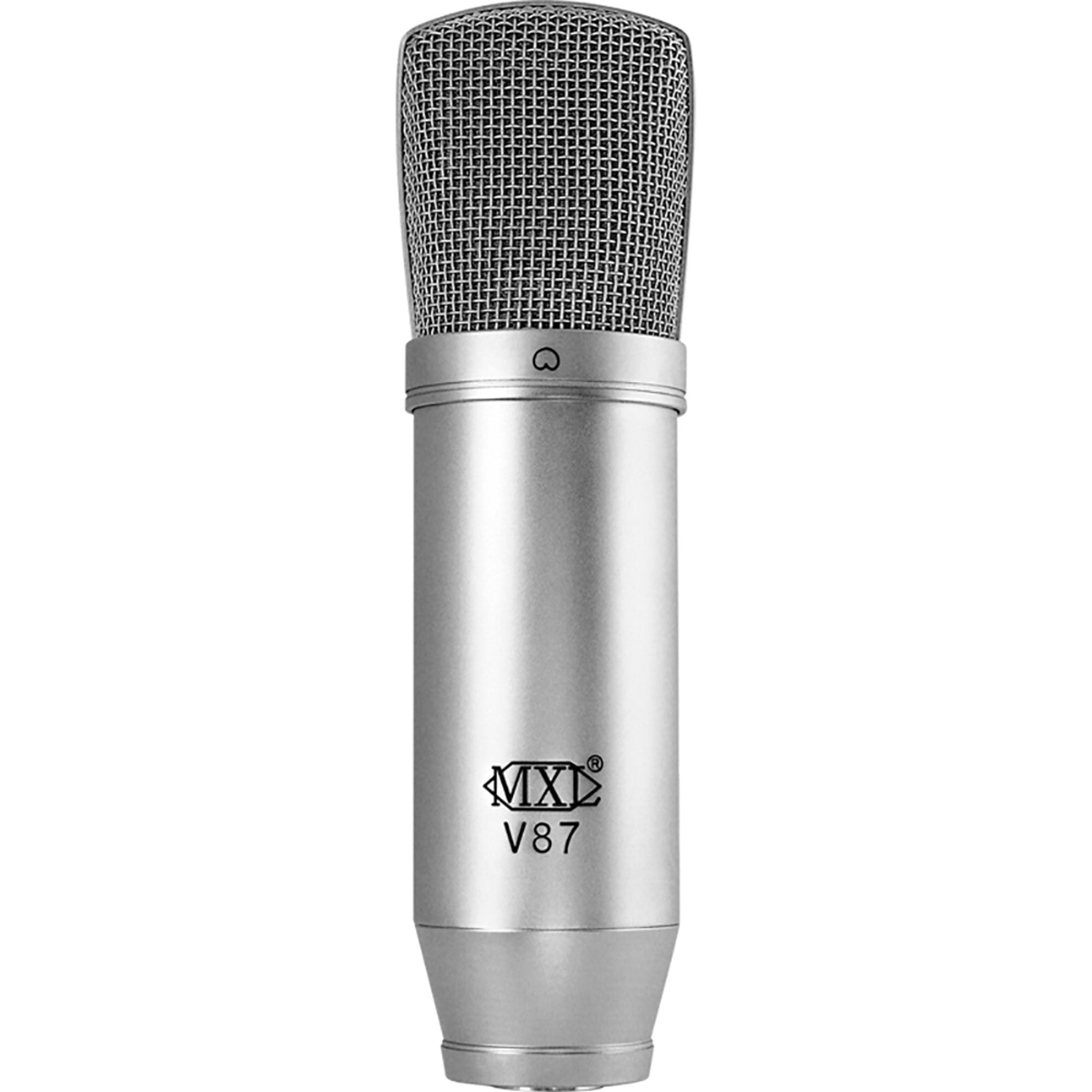 MXL V87 Low-Noise Condenser Microphone (Nickel Plated)
