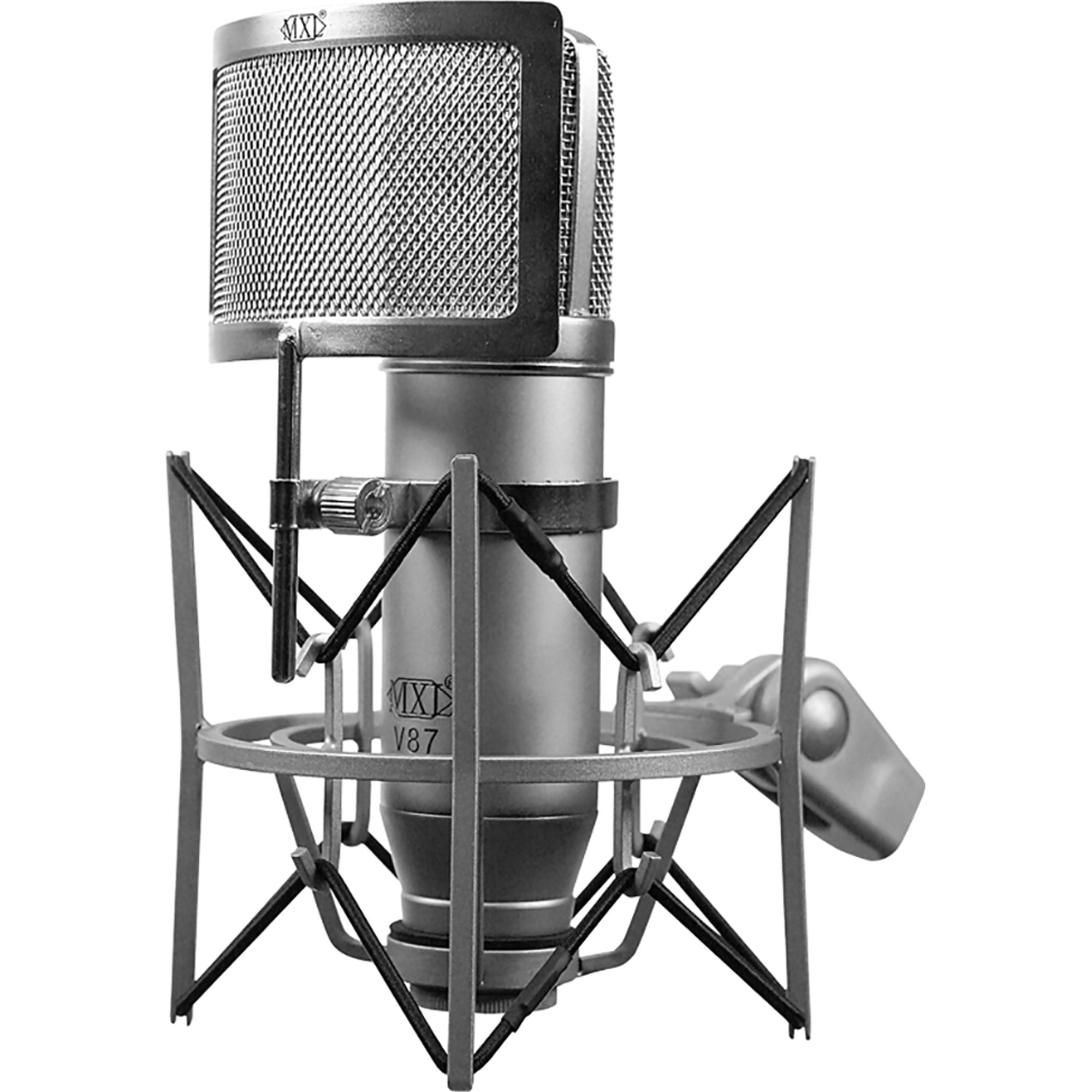 MXL V87 Low-Noise Condenser Microphone (Nickel Plated)