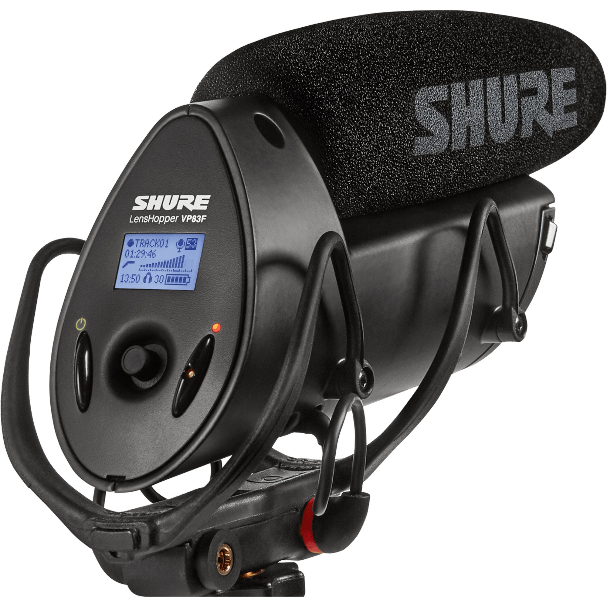 Shure VP83F LensHopper Camera Mount Shotgun Microphone with Recording
