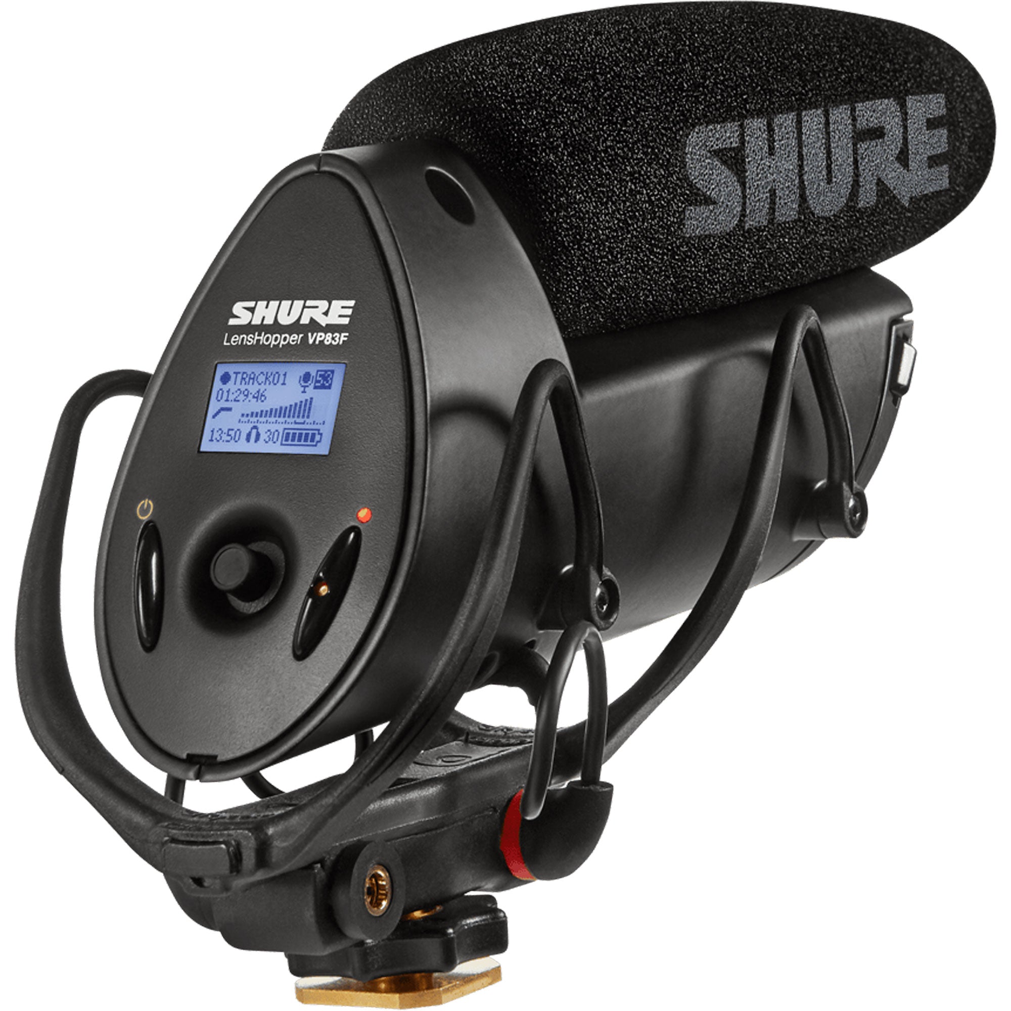 Shure VP83F LensHopper Camera Mount Shotgun Microphone with Recording