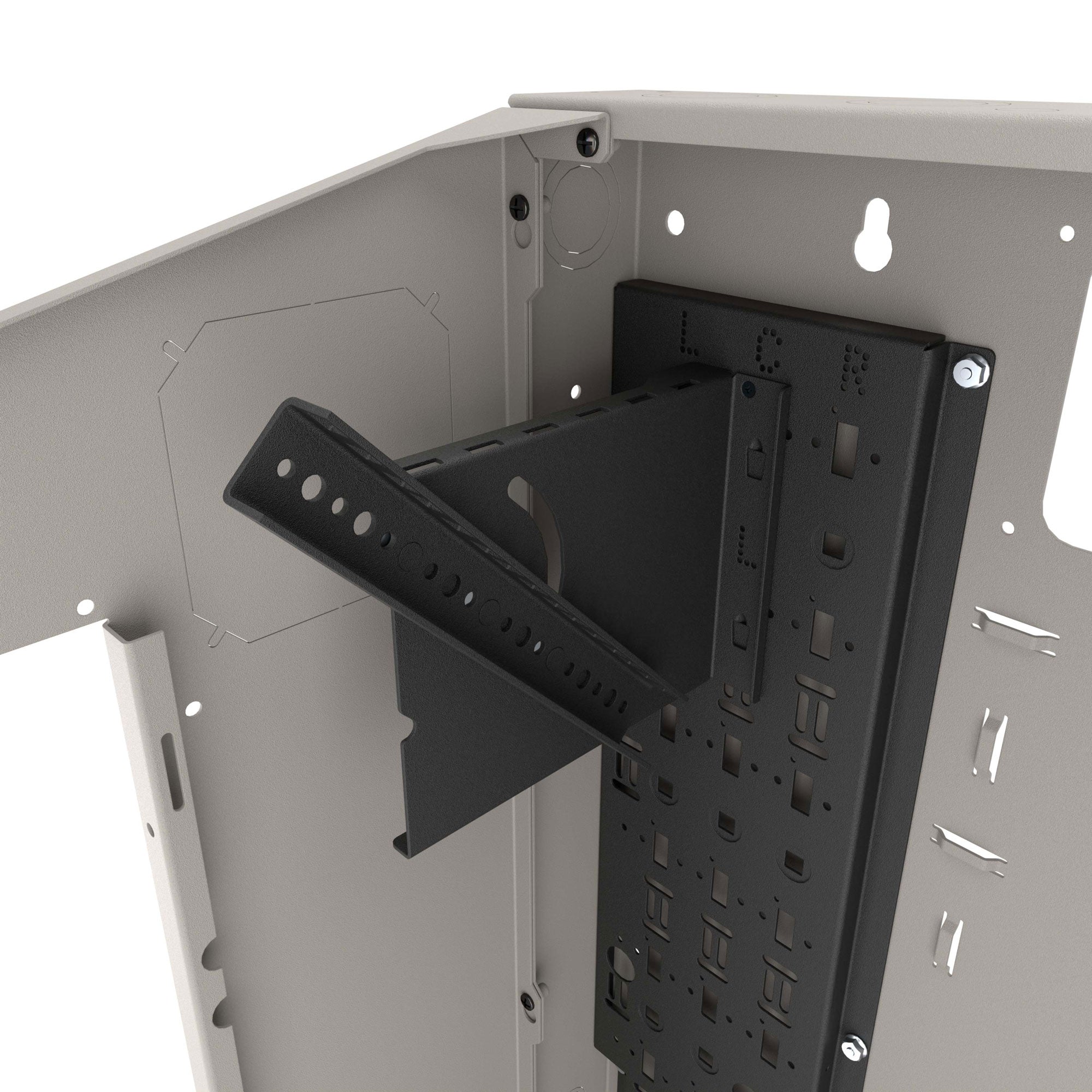 Middle Atlantic VWM-BPSD-4216-BW Split Door Back Pan (Black)